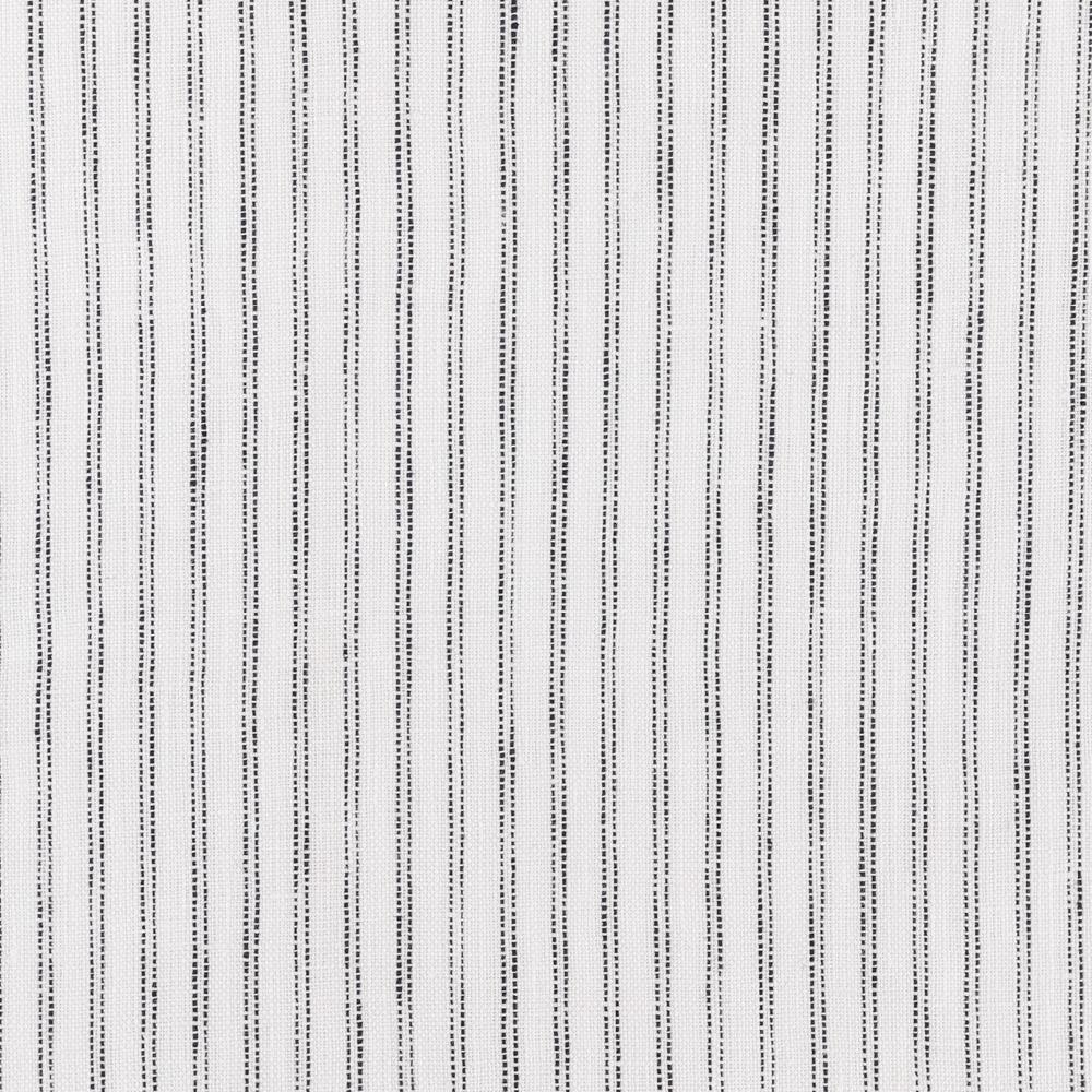 Verona Stripe Linen Fabric - Premium Jet Black Linen Material for Upholstery, Curtains & Home Decor | Perfect for DIY Sewing Projects & Luxury Interior Design