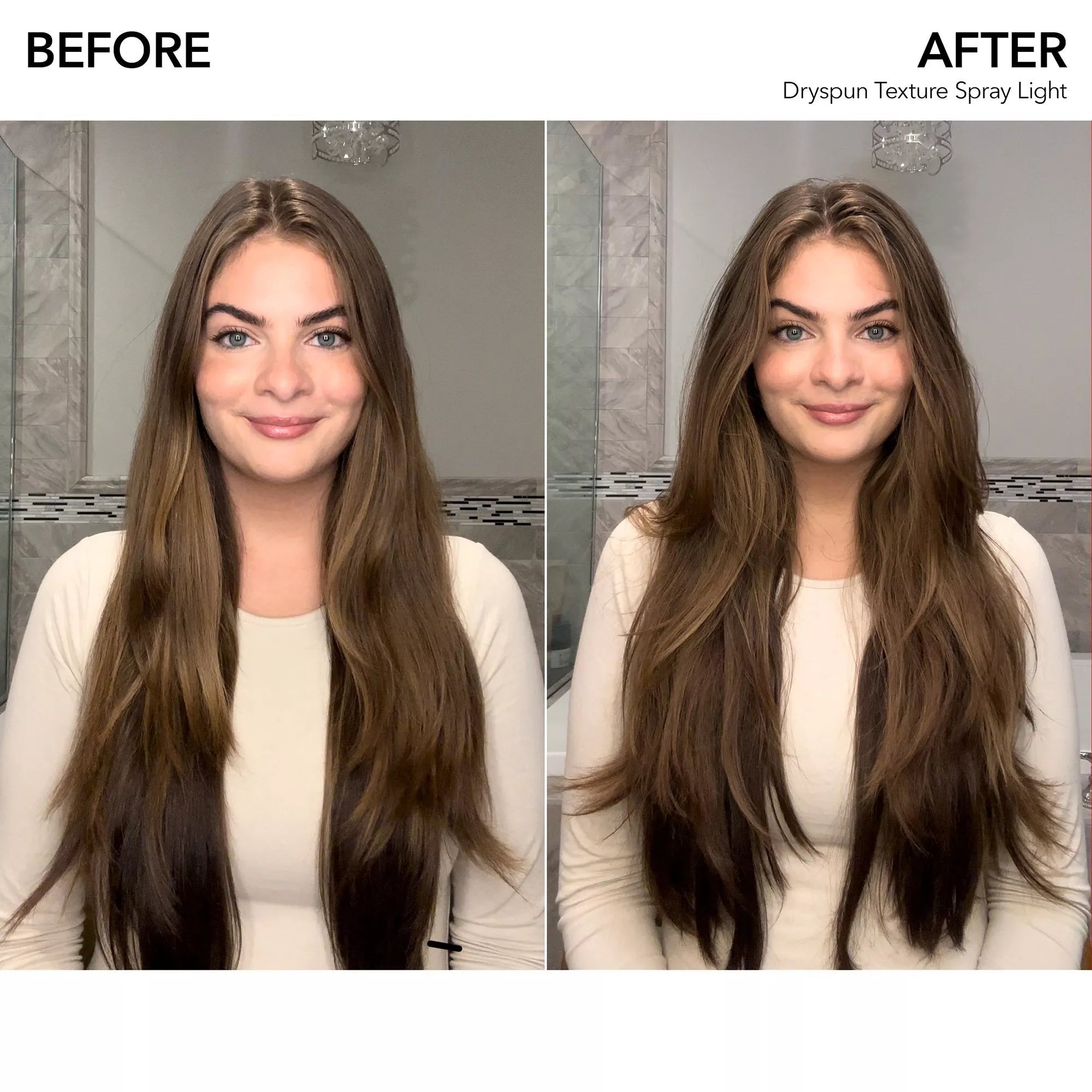 Bumble and Bumble Thickening Dryspun Texture Spray for Fine Hair - Volumizing & Texturizing Hair Styling Spray for Beachy Waves & Everyday Volume - Perfect for Salon-Quality Styling at Home