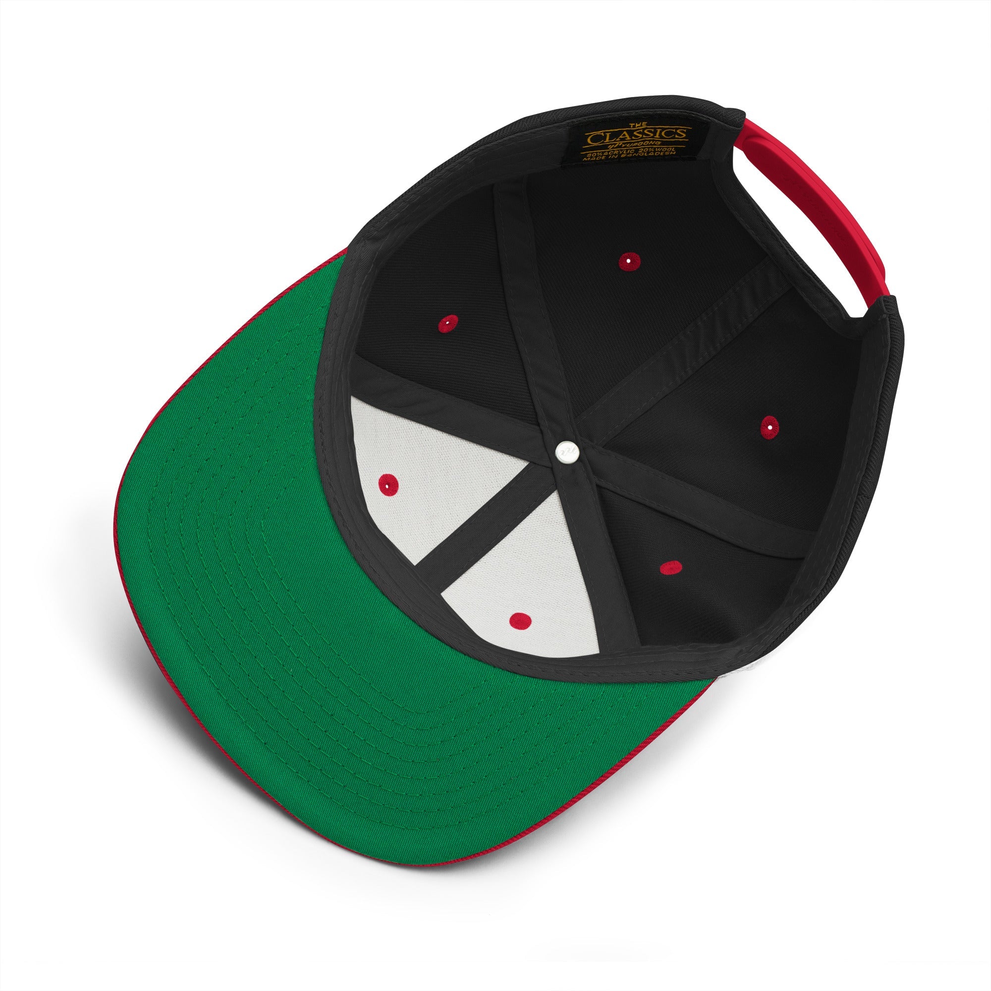 Flint Rogues RFC Classic Snapback Hat - Adjustable Unisex Baseball Cap for Men & Women - Perfect for Sports, Casual Wear & Outdoor Activities