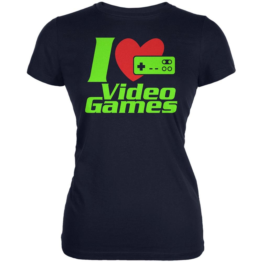 I Heart Video Games Gen 1 Juniors Soft T-Shirt - Perfect for Casual Wear & Gaming Enthusiasts