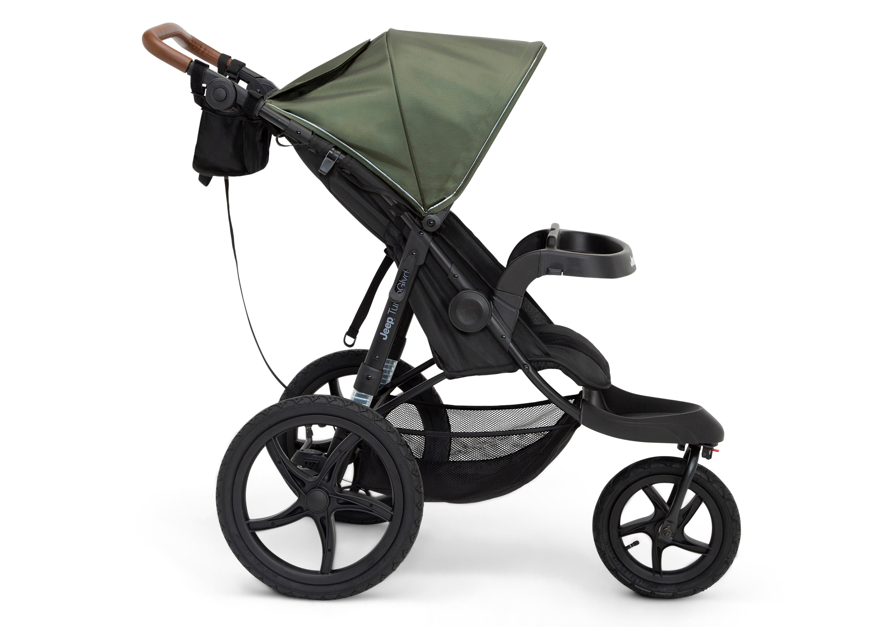 Jeep TurboGlyde All-Terrain Jogging Stroller - Lightweight & Durable Baby Stroller for Running, Walking & Outdoor Adventures - Perfect for Parks, Trails & City Streets