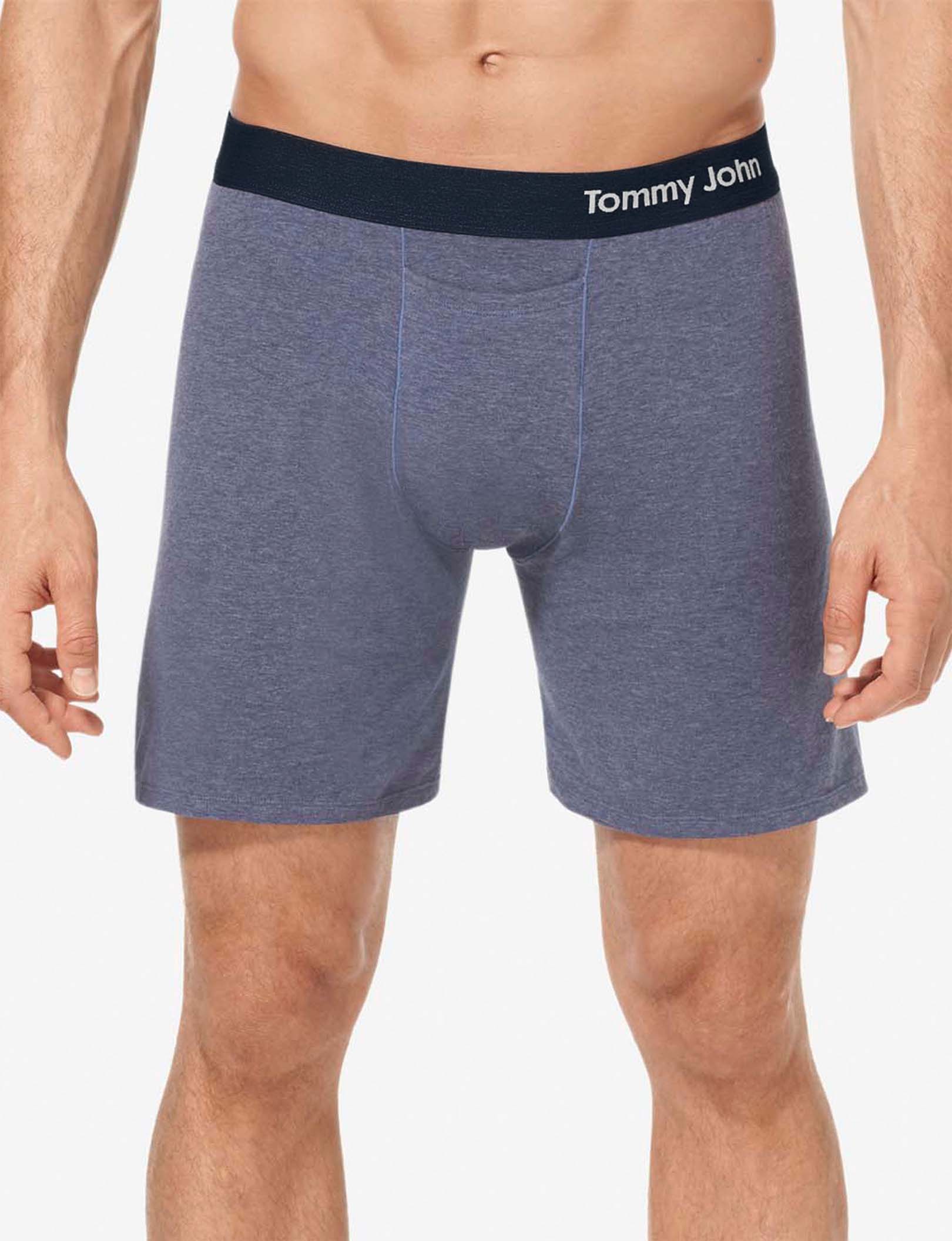 Breathable Cotton Relaxed Fit Boxer Briefs for Men - 6 Pack | Soft & Comfortable Underwear for Daily Wear, Lounge & Sleep
