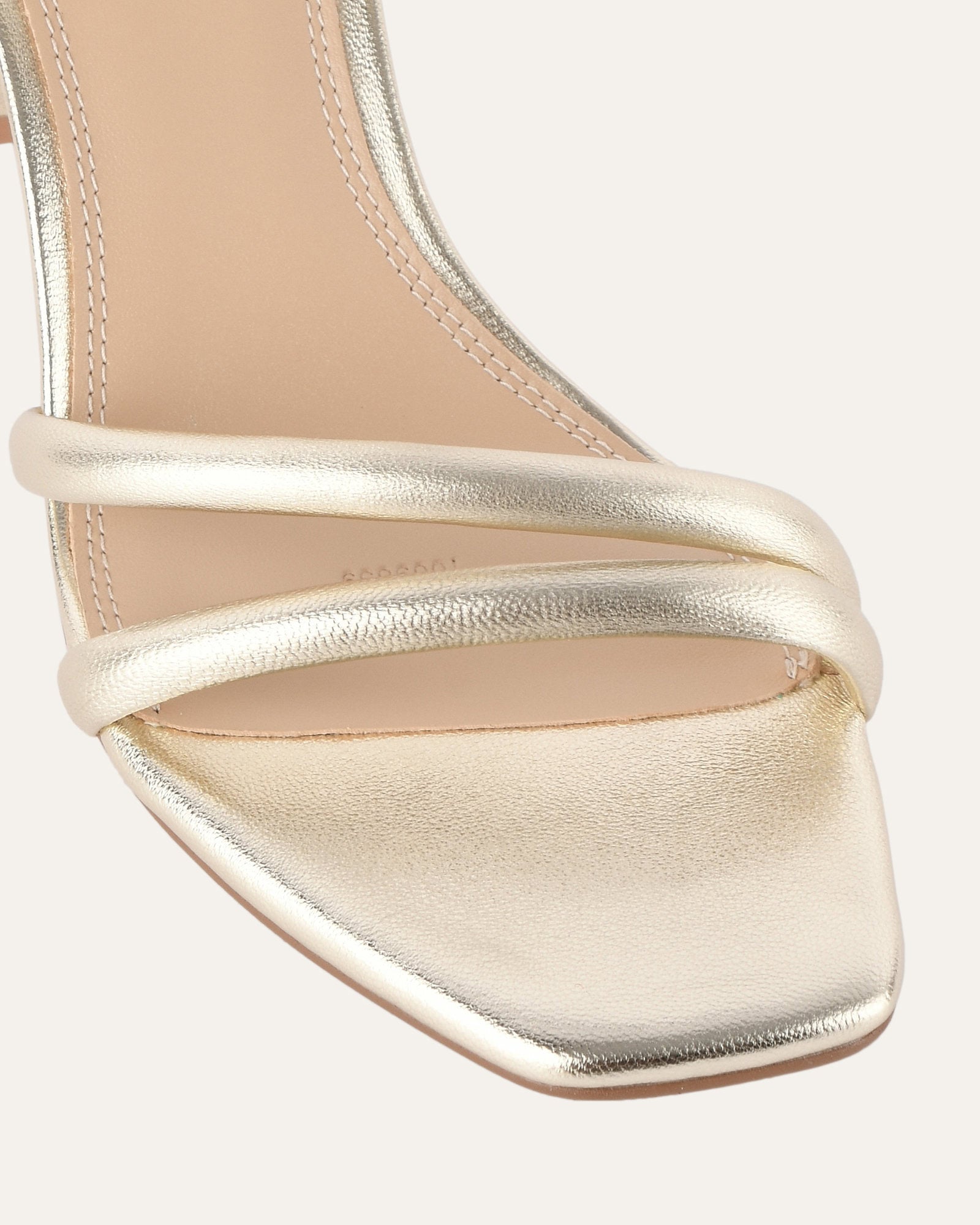 Nino High Heel Sandals for Women - Soft Gold Leather Strappy Summer Dress Shoes | Perfect for Weddings, Parties & Beach Vacations