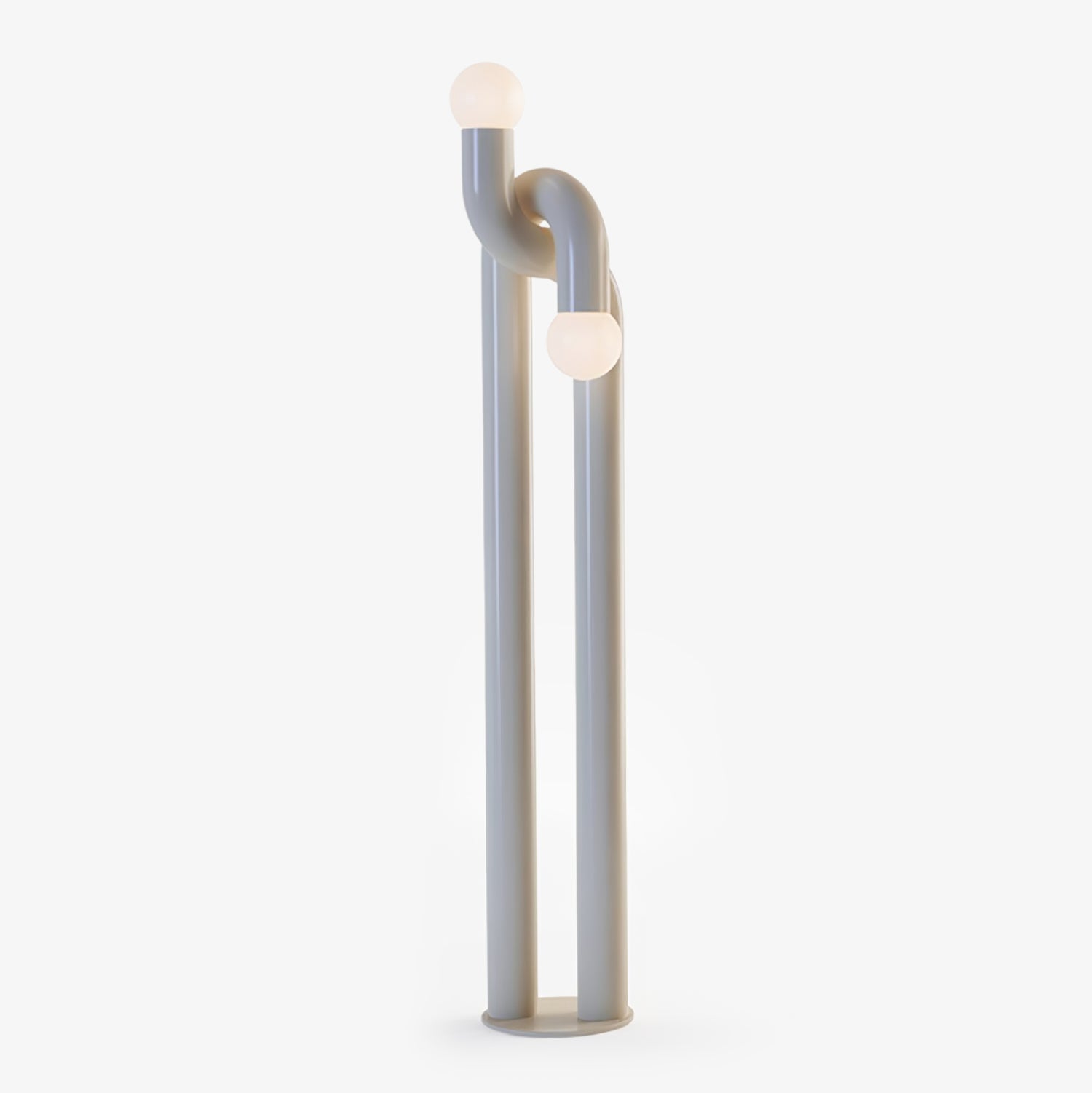 Loopi Modern LED Floor Lamp - Adjustable Brightness & Color Temperature for Living Room, Bedroom, or Office Lighting