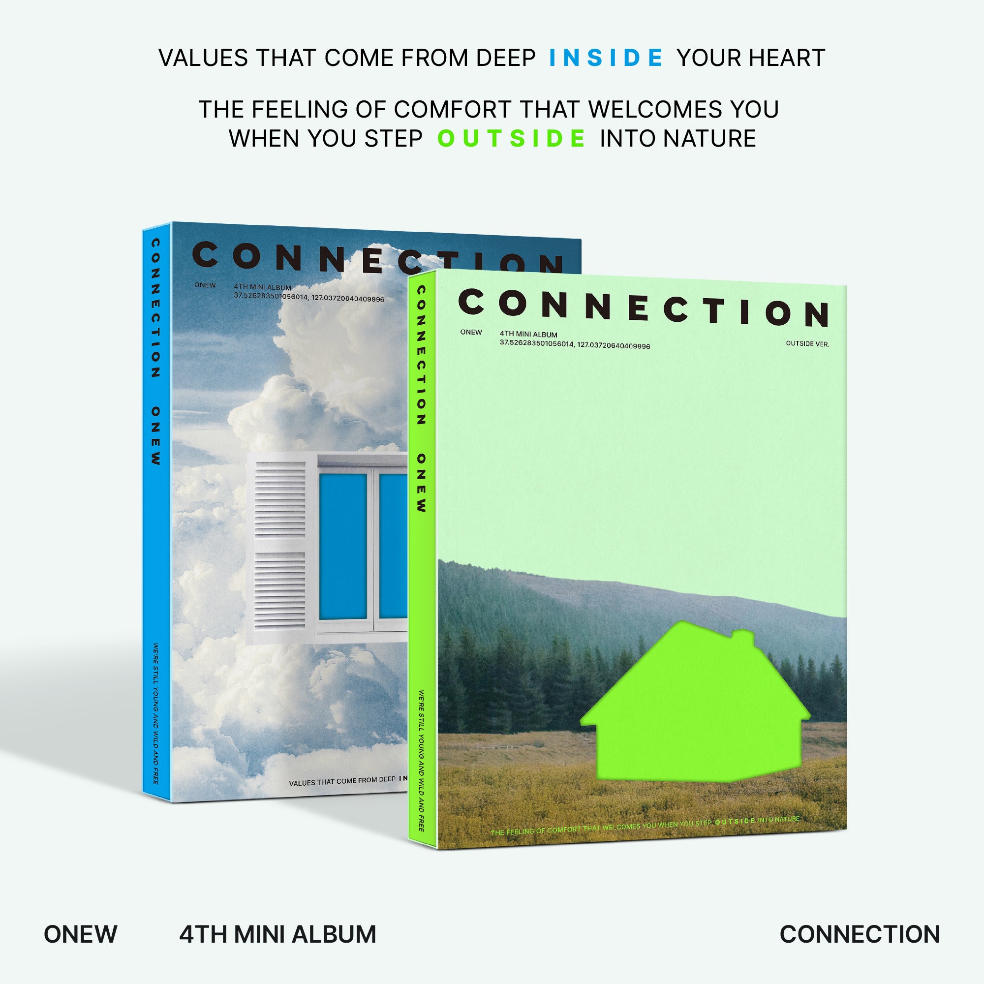 ONEW 4TH MINI ALBUM 'CONNECTION' - K-Pop CD with Photobook & Poster - Perfect for K-Pop Fans, Collectors & Gift Giving