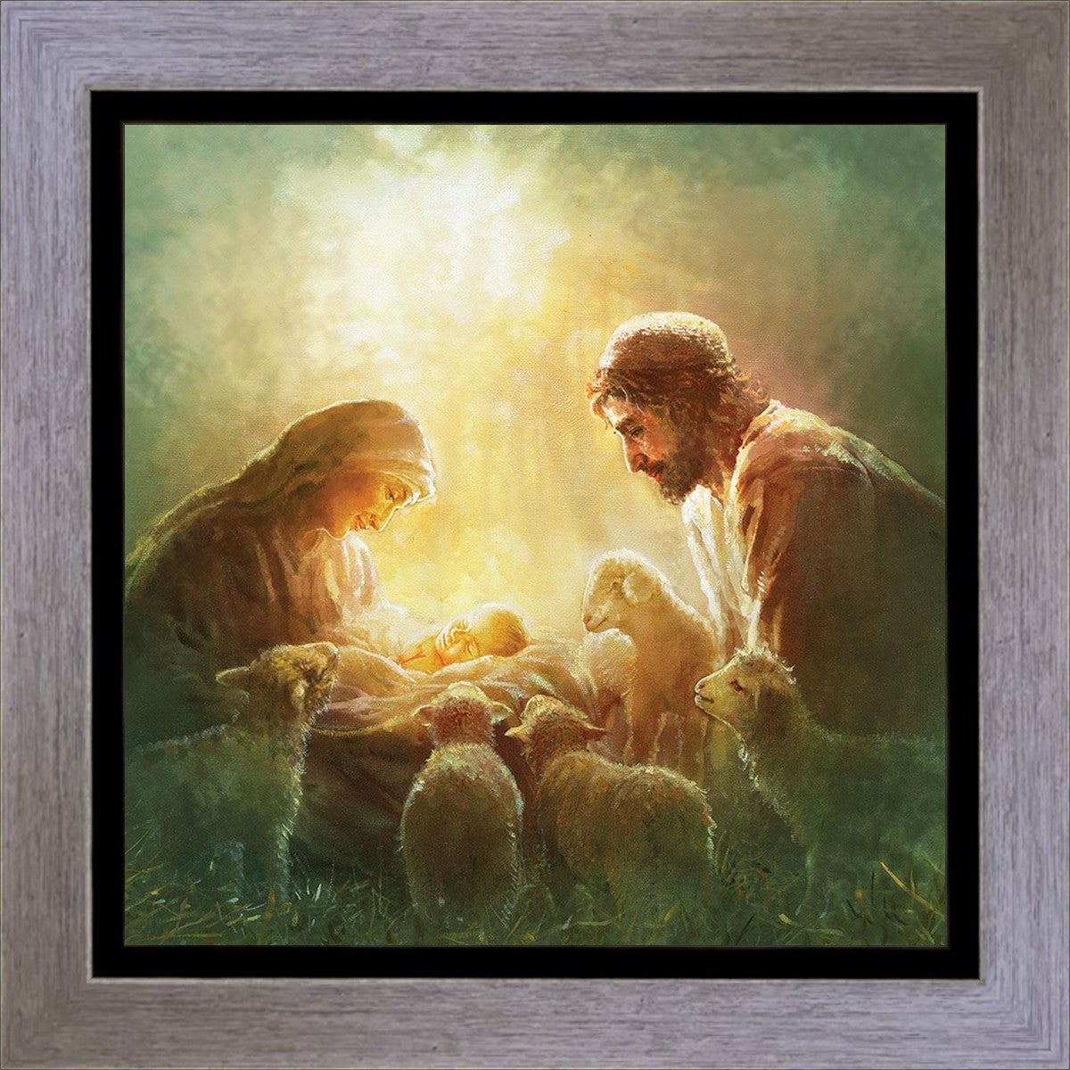 Immanuel Gallery Wrap Canvas - Premium Stretched Canvas Wall Art for Home & Office Decor - Perfect for Living Room, Bedroom, and Gift Giving