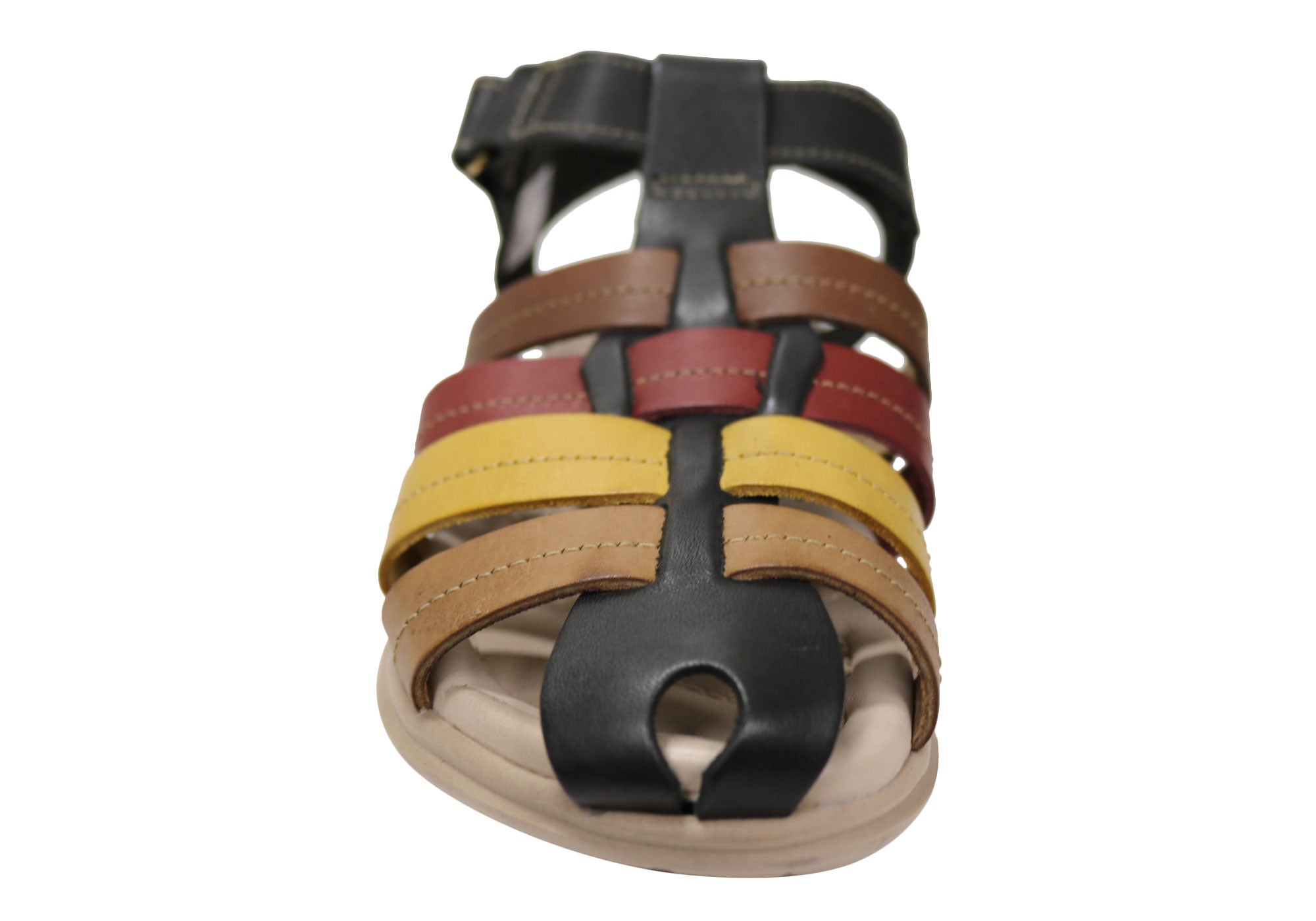 Nancy Women's Comfortable Leather Sandals - Handmade in Brazil - Casual Summer Walking Shoes for Beach, Vacation & Everyday Wear