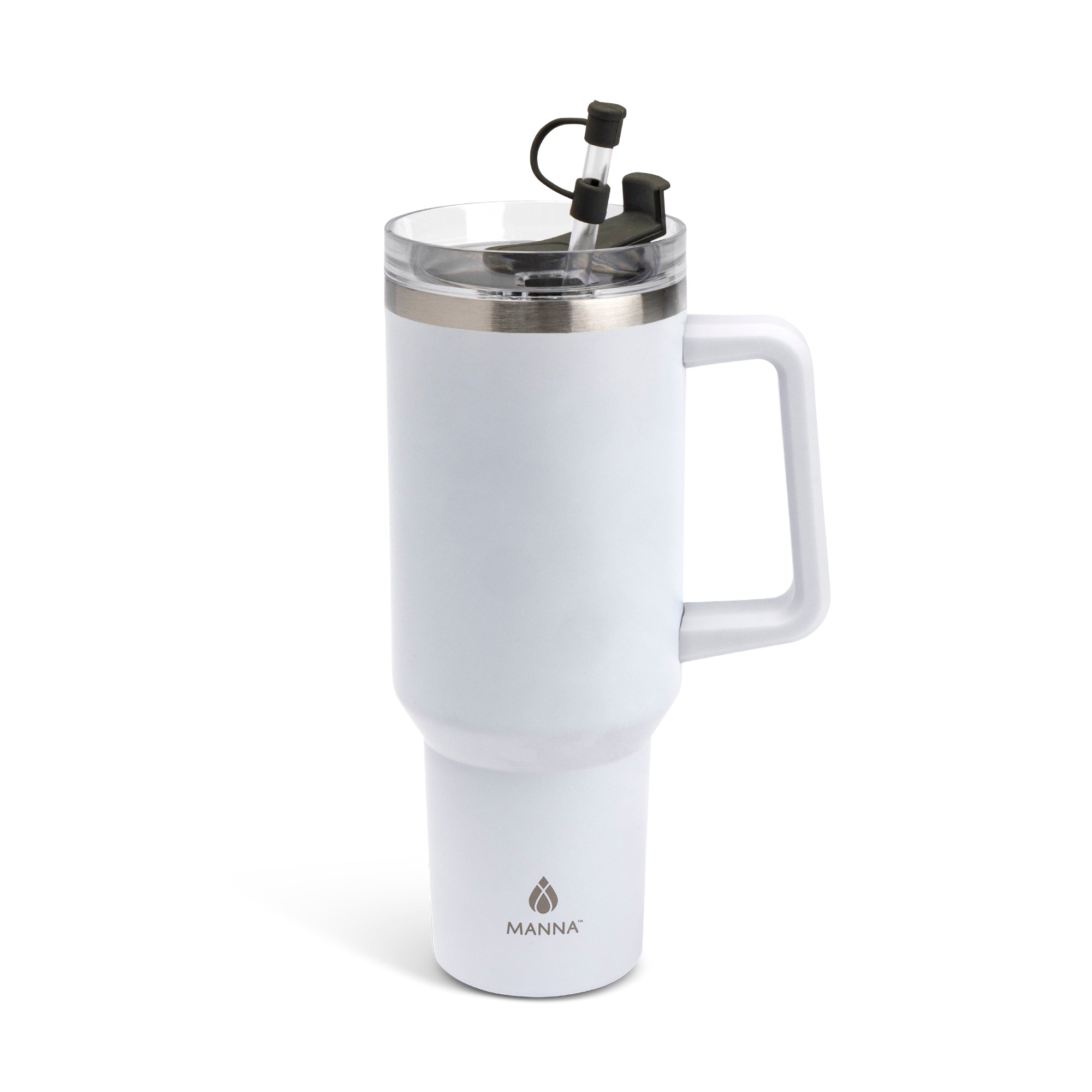 40 oz Atlas Tumbler with Lid - Insulated Stainless Steel Water Bottle for Hot & Cold Drinks - Perfect for Gym, Hiking, Office & Travel