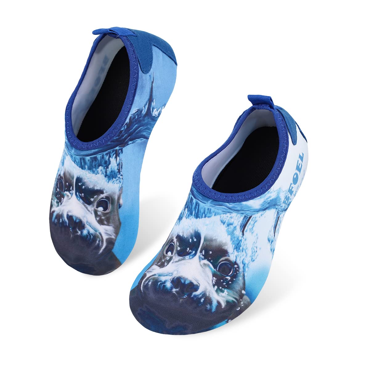 **Best Kids Water Shoes for Toddler Boys & Girls - Quick Dry Non-Slip Swim Socks for Beach, Pool & Aqua Sports - Lightweight & Comfortable for Big Kids**    *(Use for swimming, beach play, water parks, boating, and outdoor water activities!)*
