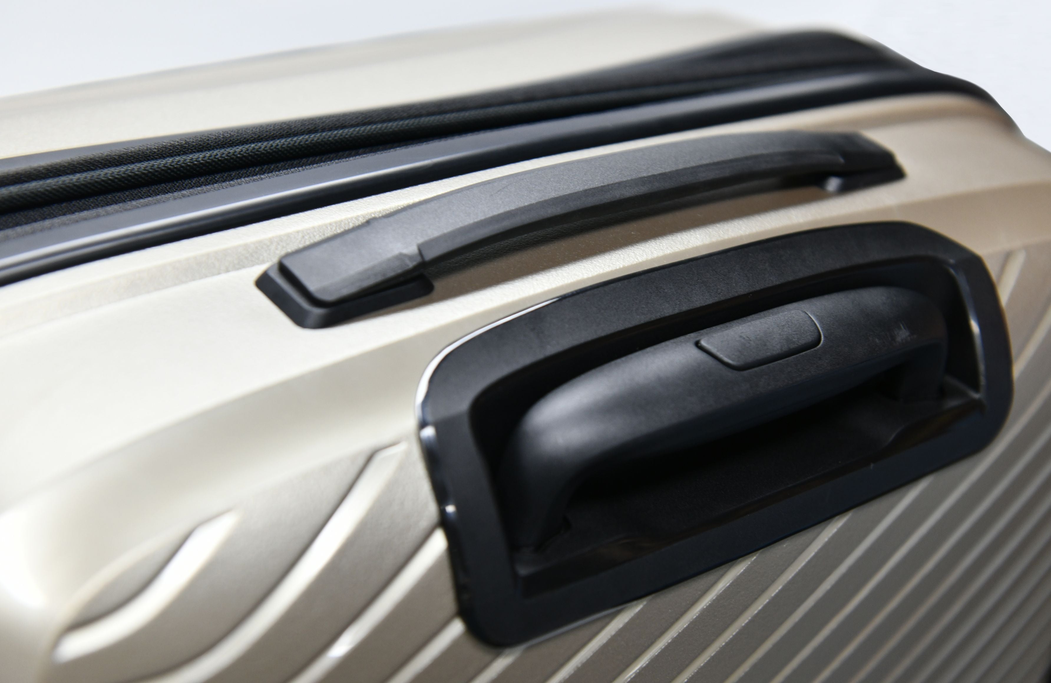 Tosca Space X 25in Medium Dual Opening Suitcase in Champagne - Perfect for Travel, Business Trips & Weekend Getaways