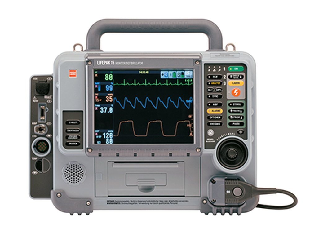 LIFEPAK 15 Defibrillator - Portable AED for Emergency Cardiac Care - Perfect for Hospitals, Clinics & First Responders