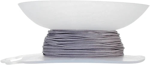 Lovely Knots 1mm Silver Knotting Cord - 50 Yards for Jewelry Making, Macrame, DIY Crafts & Beading Projects