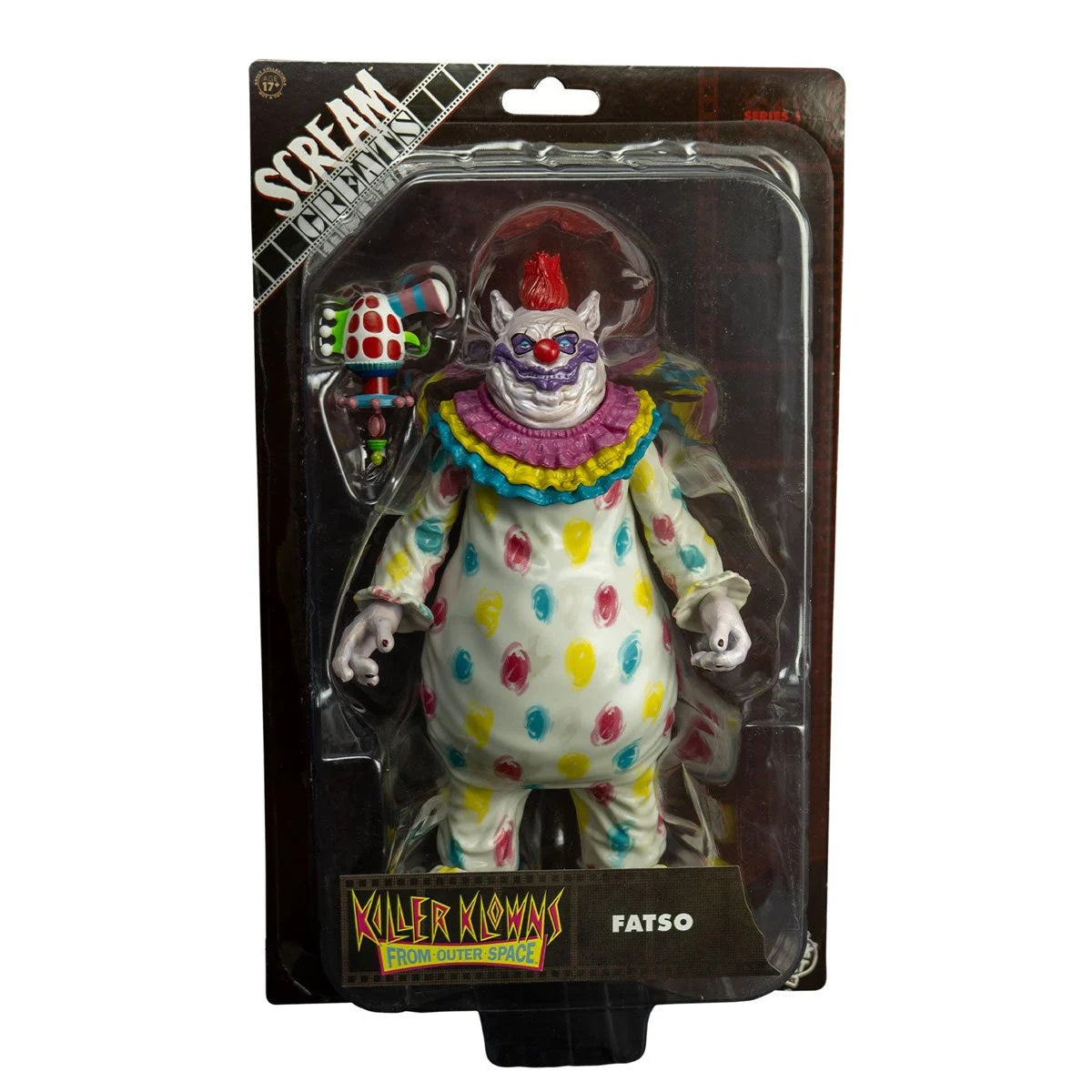Fatso Killer Klowns From Outer Space Action Figure - Collectible Horror Movie Character for Fans & Scary Decor