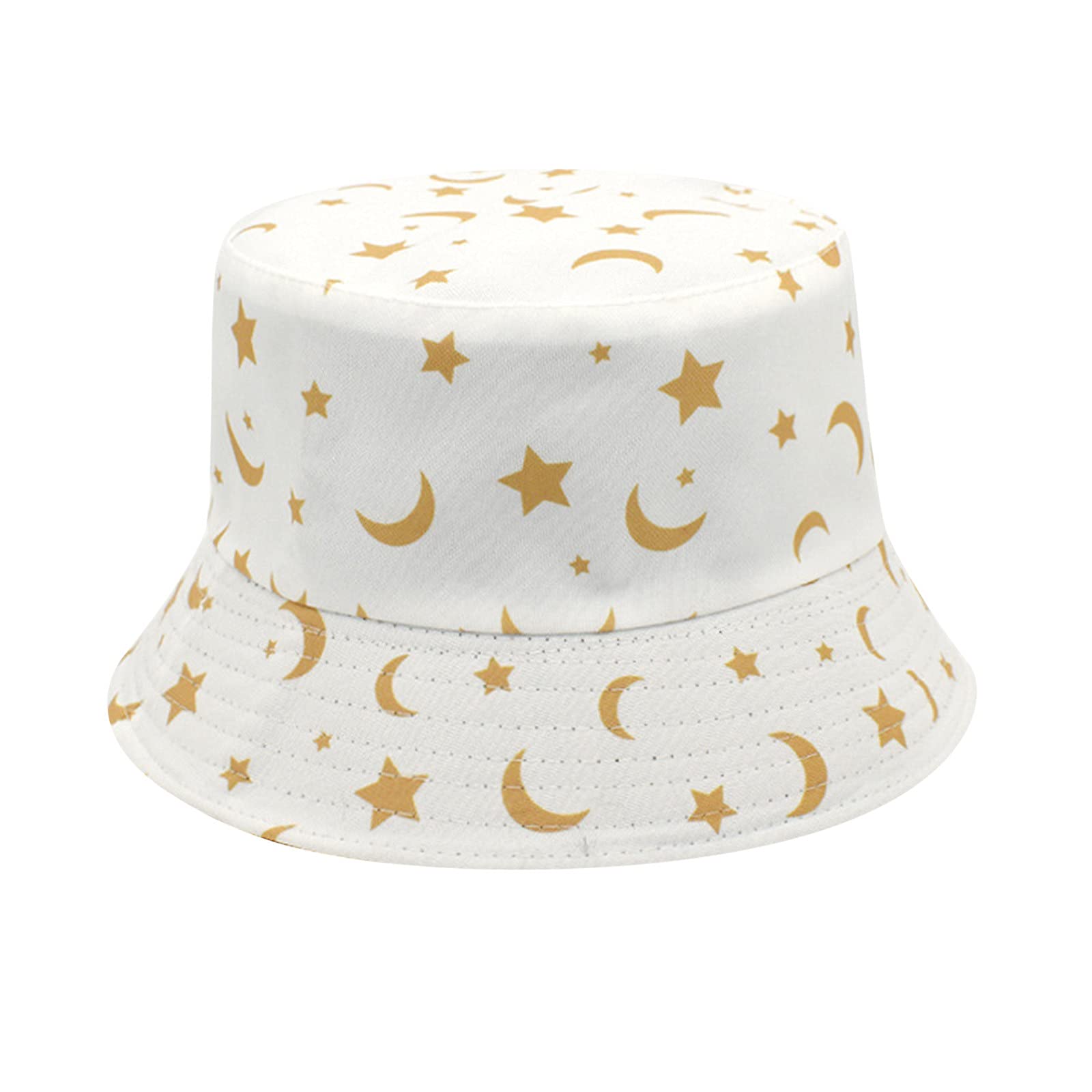 Stylish Printed Bucket Hat for Women & Men - UV Protection Sun Hat for Outdoor Activities, Beach, Fishing & Summer Travel - Fashionable Sunshade Hat with Trendy Prints
