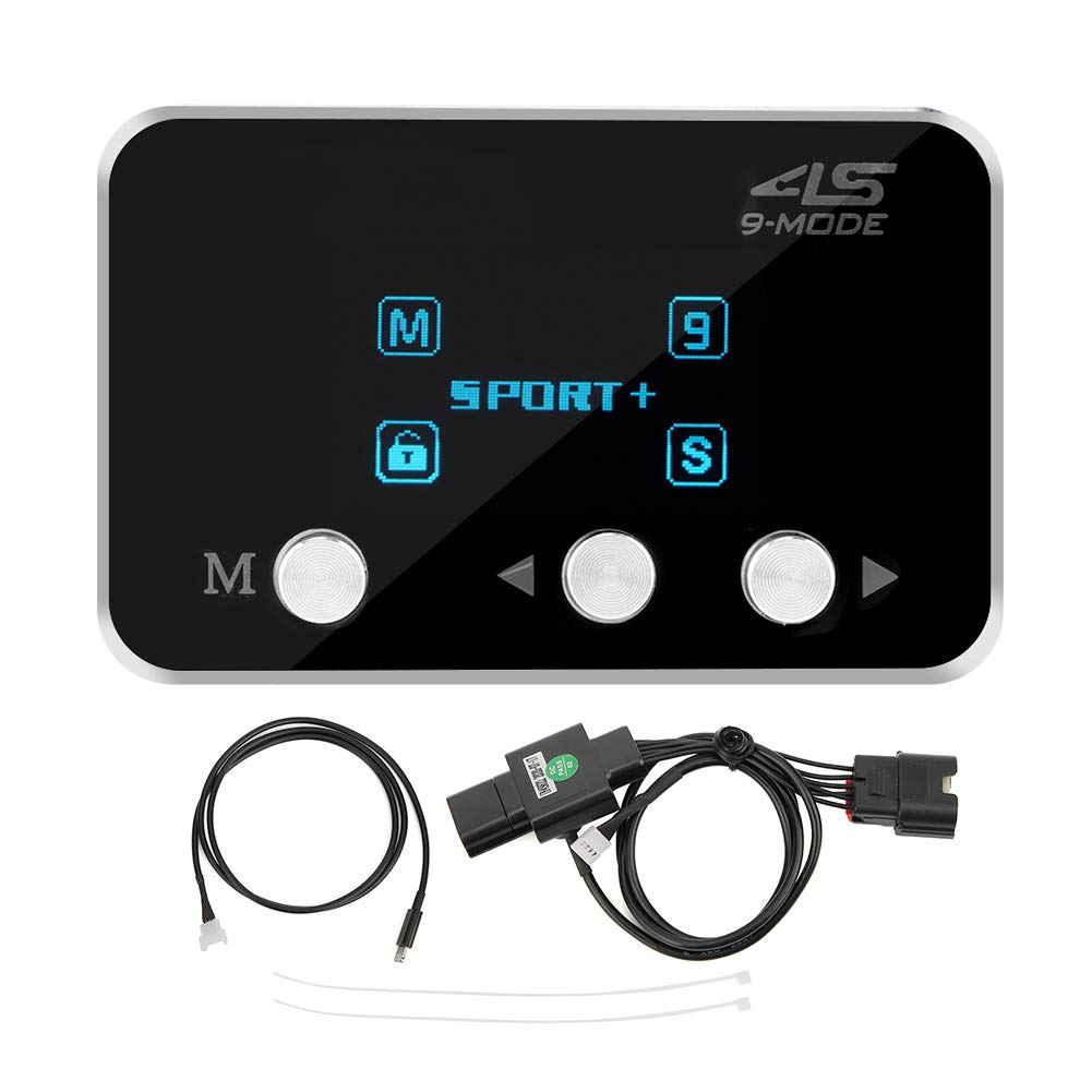 9-Mode Throttle Controller for Ford Ranger PX MK1 MK2 - Electronic Pedal Accelerator Booster, Car Performance Enhancer - Perfect for Off-Roading, Towing & Daily Driving