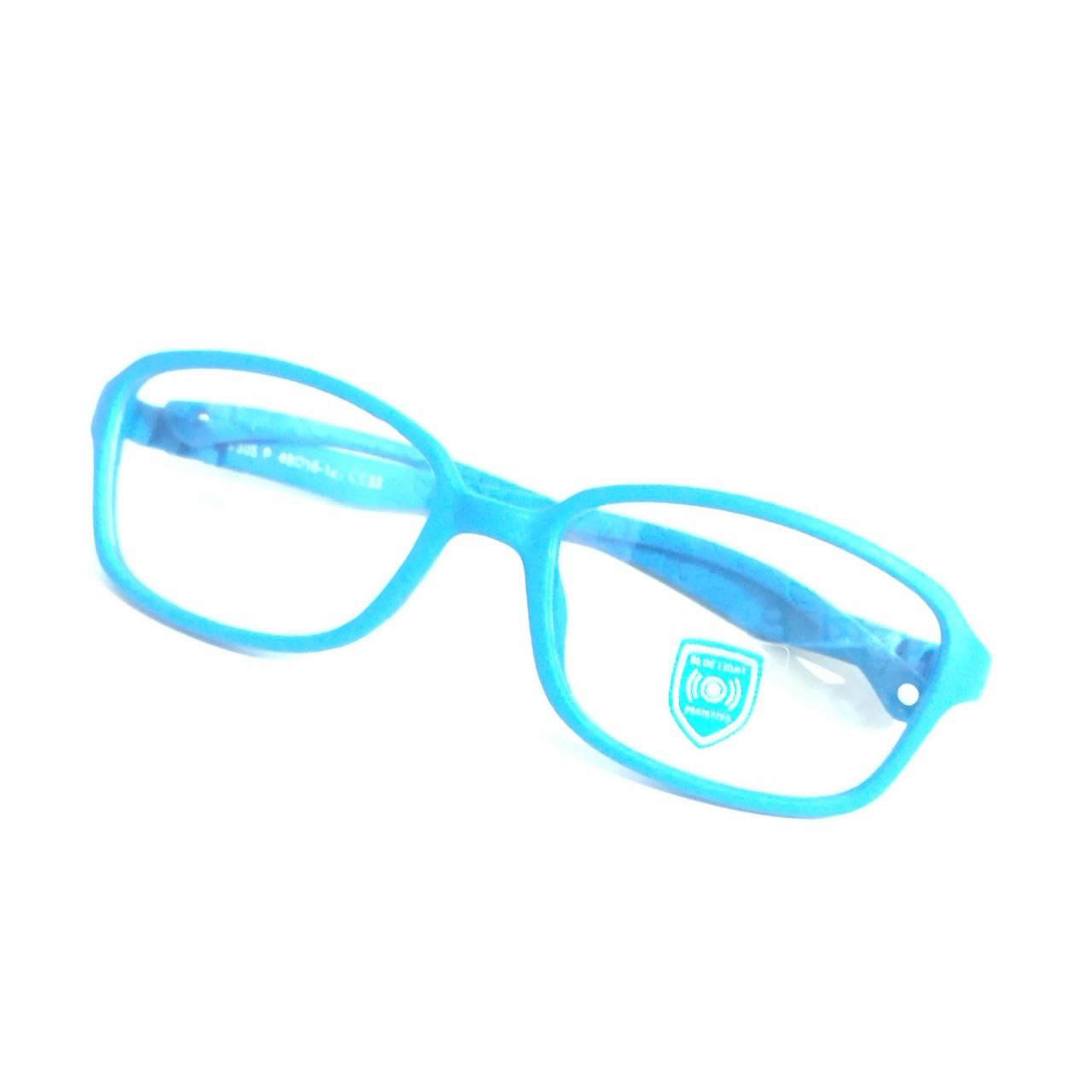 Unbreakable Kids Flexible Glasses for Ages 3-6 | Trendy Blue Lightweight Eyewear | Perfect for School, Sports & Outdoor Play