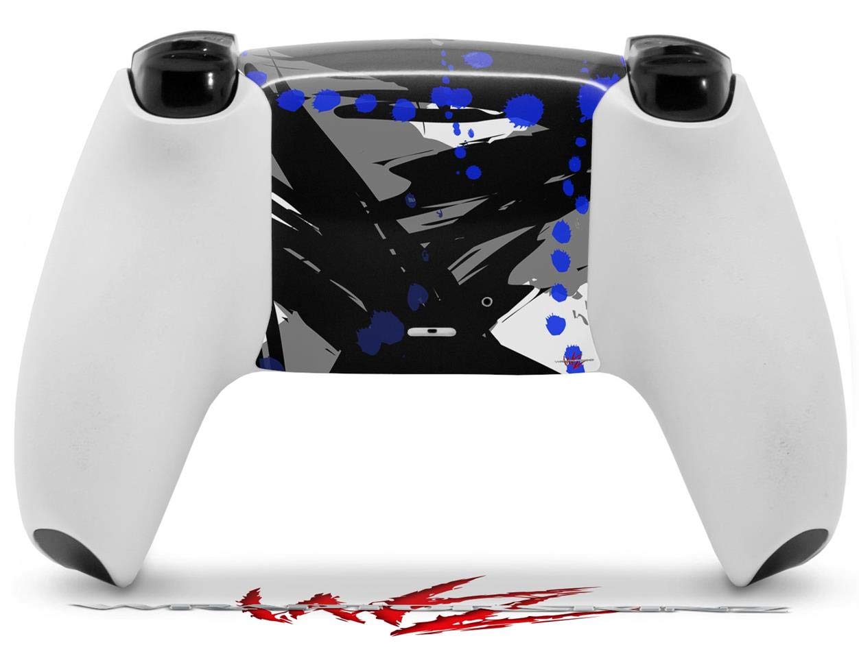 PS5 DualSense Skin Wrap Abstract Blue - for Gaming & Protection