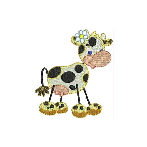 Threadart Machine Embroidery Design Bundles - Animal Collection (Cow Patterns) - USB Stick Ready - Perfect for DIY Crafts, Quilting & Home Decor Projects