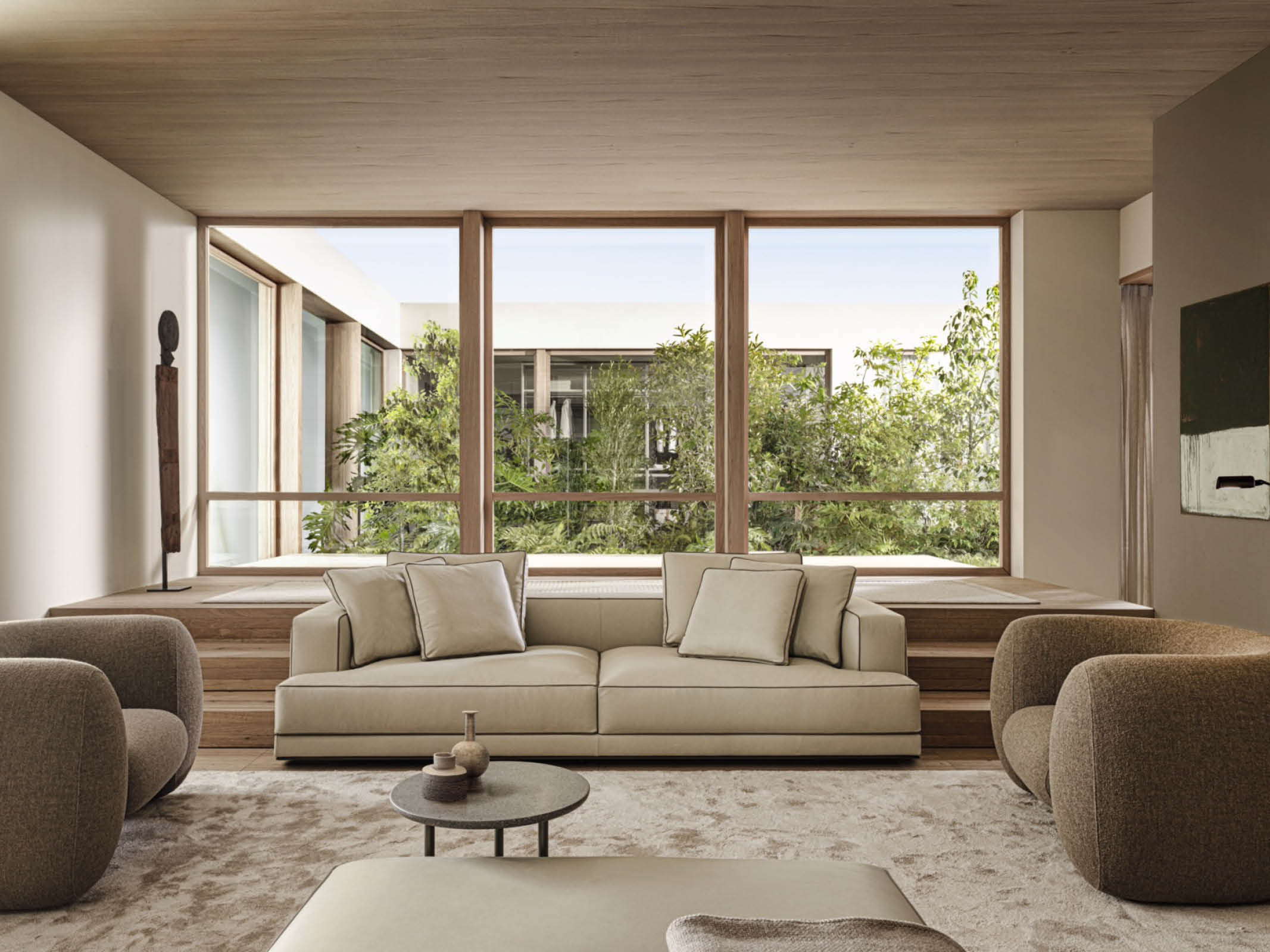 Augusto Modular Sofa - Customizable Sectional Couch for Living Room, Lounge & Office - Modern Comfortable Sofa Set with Removable Covers