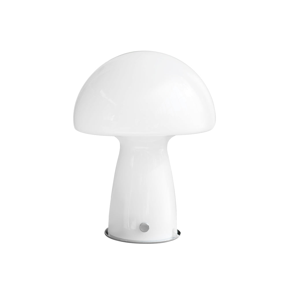 Mushroom Table Lamp - Modern LED Night Light for Bedroom, Nursery & Living Room - Soft Warm White Light, USB Powered, Decorative Ambient Lighting for Home Decor