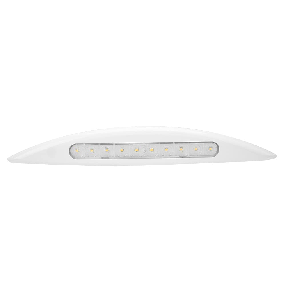 KIMISS RV LED Porch Awning Light Bar - Waterproof 12V 5W Exterior LED Lights for Caravans, RV & Boat (White) - Perfect for Outdoor Camping, Nighttime Illumination & Marine Use