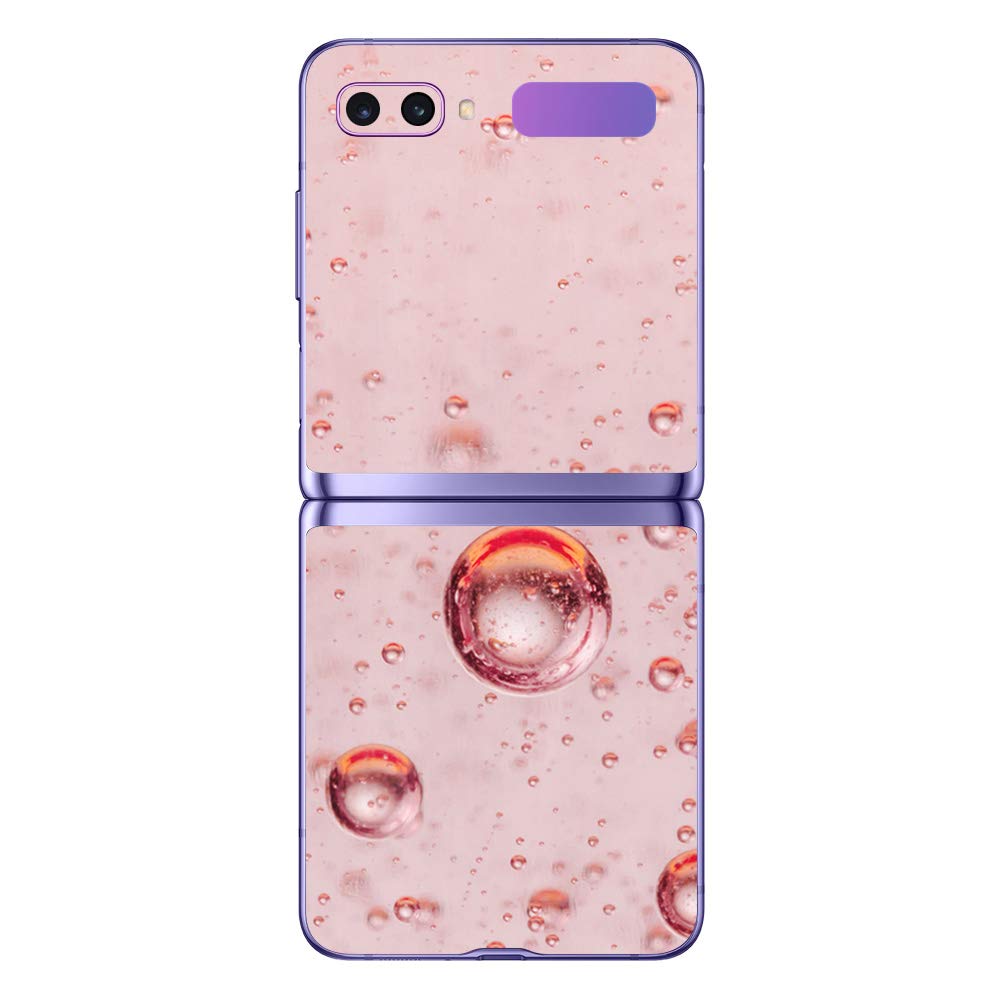 MightySkins Vinyl Skin Wrap for Samsung Galaxy Z Flip 5 - Champagne Bubbles Design | Protective Durable Decal Cover | Easy to Apply & Remove | Made in USA | Perfect for Daily Use, Travel & Style Protection