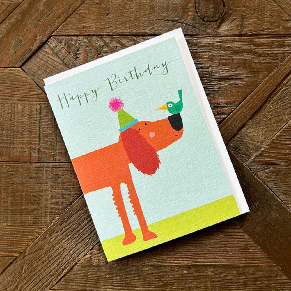 Funny Dog Birthday Card - Personalized Greeting Card for Dog Lovers - Perfect for Pet Birthday Parties & Celebrations