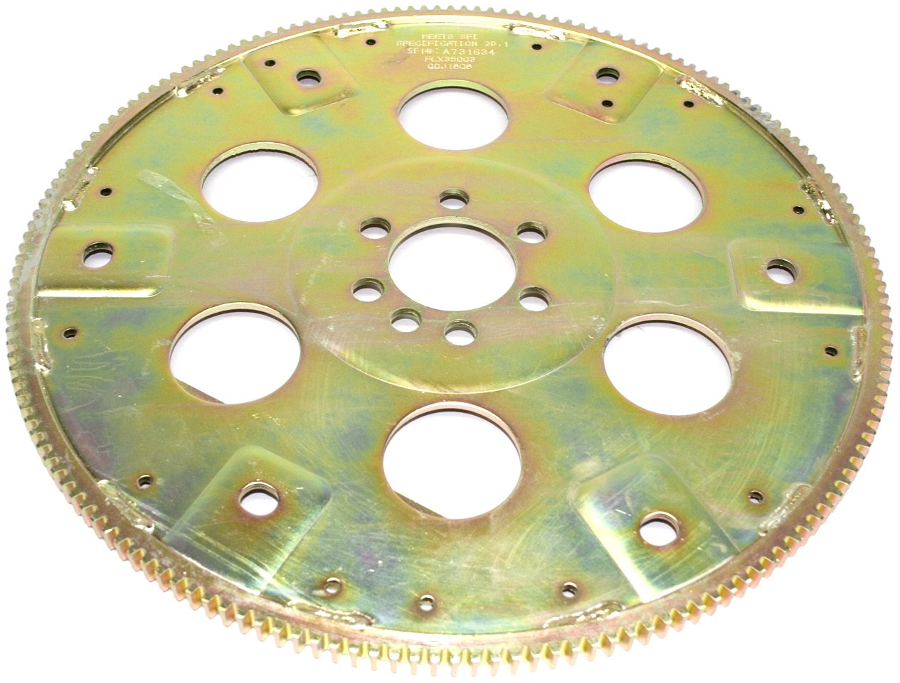 1835003 SFI-Rated External Balance 168-Tooth Chromoly Steel Flexplate for Chevy 350 1986-1997 | High-Performance Engine Upgrade | Compatible with Chevy Trucks, Vans & Muscle Cars