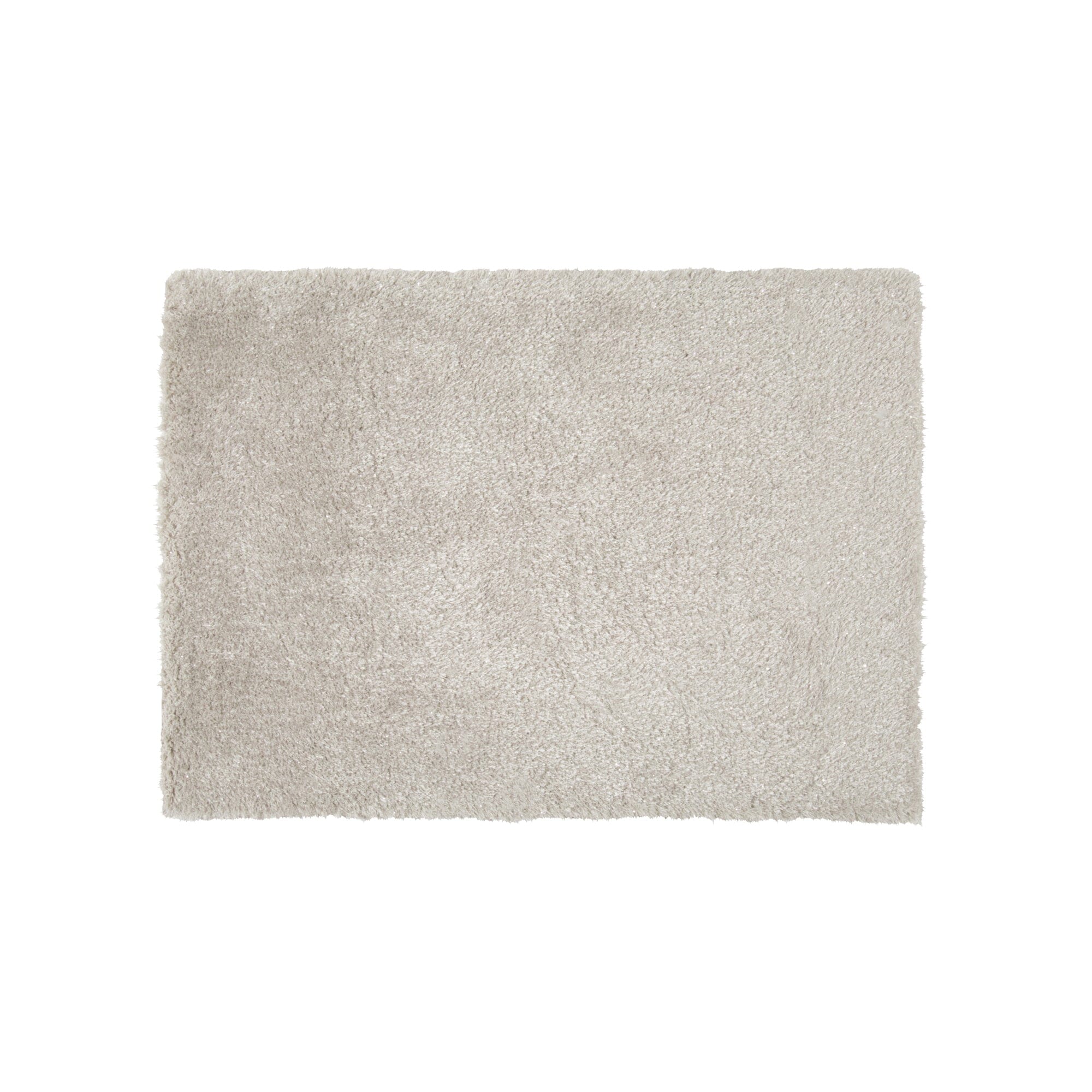 Kaste Memory Foam Rug - Soft Silver Non-Slip Floor Mat for Living Room, Bedroom & Nursery - Comfortable & Durable Home Decor