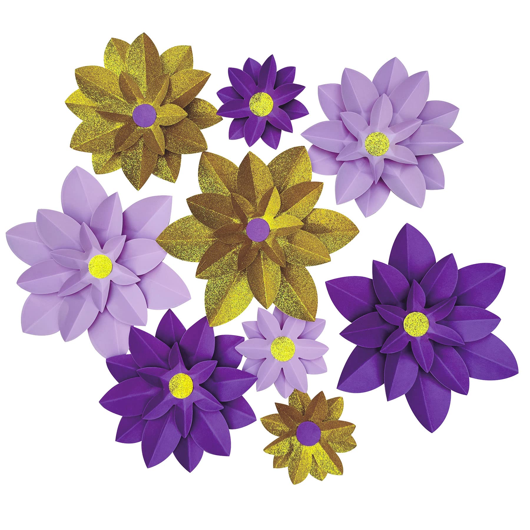 Mybbshower Paper Flower Decor (10