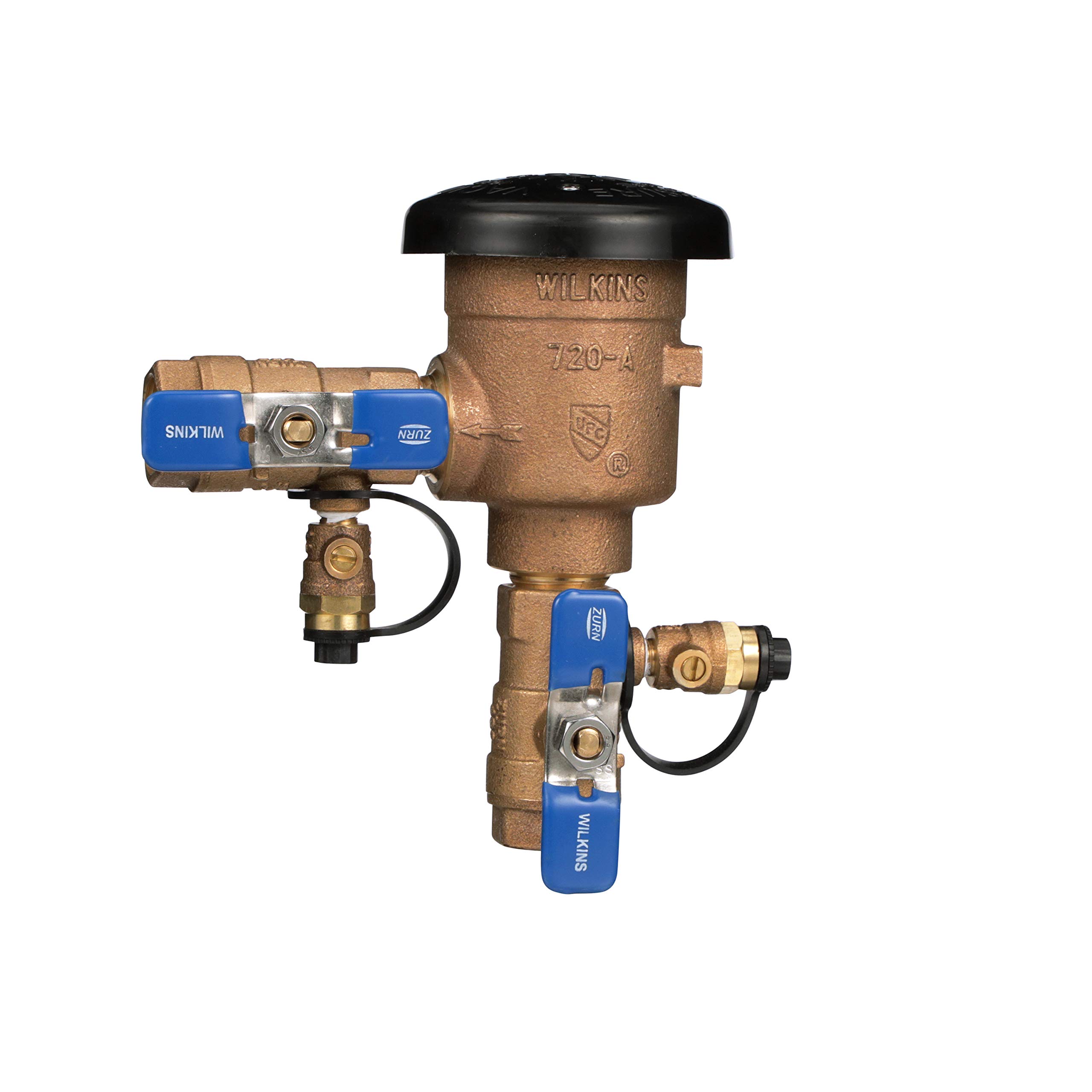 Zurn Wilkins 1-720A 1-Inch 720A Pressure Vacuum Breaker Assembly - Backflow Prevention Device for Irrigation Systems & Water Supply Lines