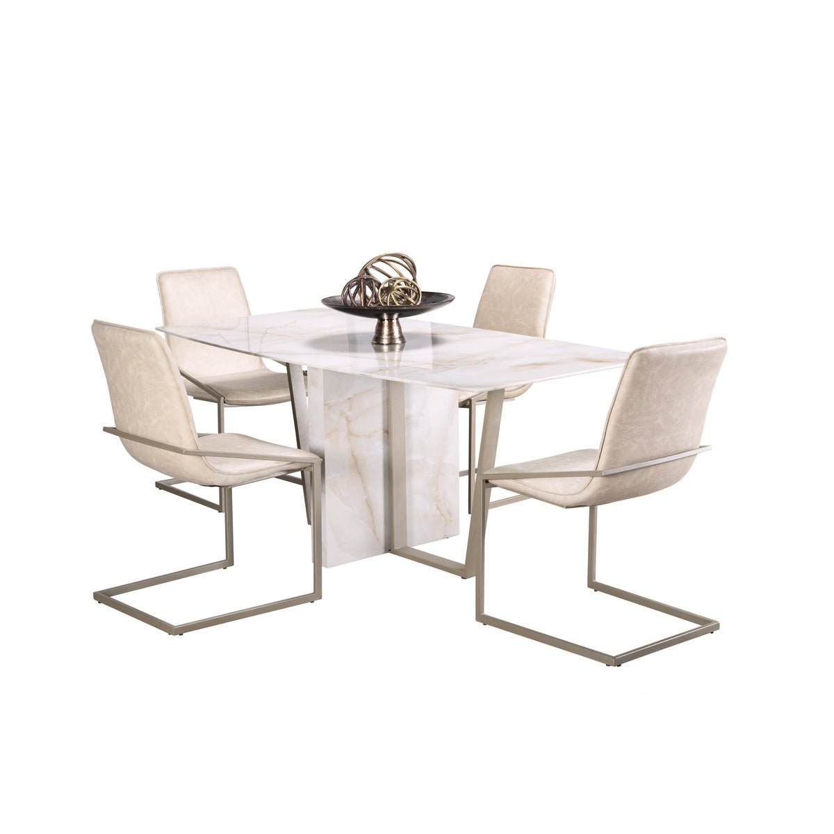 Elegant Modern Dining Chairs Set of 4 - Comfortable Kitchen & Dining Room Furniture for Home Decor - Perfect for Family Gatherings & Dinner Parties