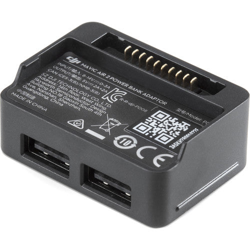 DJI Mavic Air 2 & Air 2S Battery to Power Bank Adapter - Portable Charging Converter for Drone Batteries - Perfect for Outdoor Travel, Camping & Emergency Power Backup