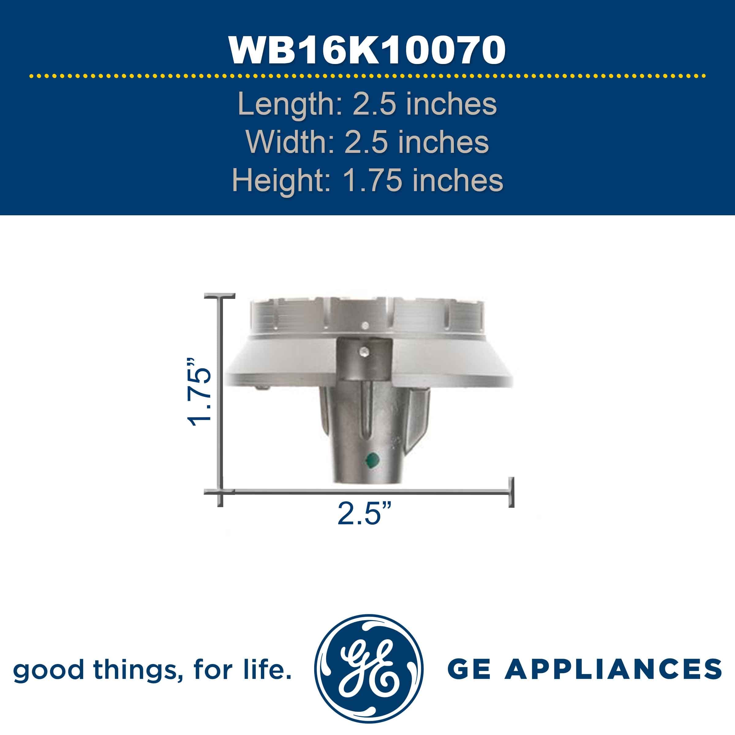 GE WB16K10070 Small Burner Replacement for Stove Oven Range - Perfect for Gas Cooktops, Ranges & Kitchen Appliance Repair