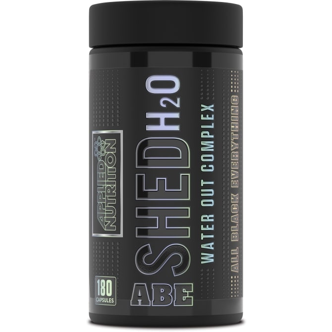Applied Nutrition Shed H2O Water Out Complex - 180 Capsules for Water Retention Relief & Weight Management | Supports Detox & Bloating Reduction