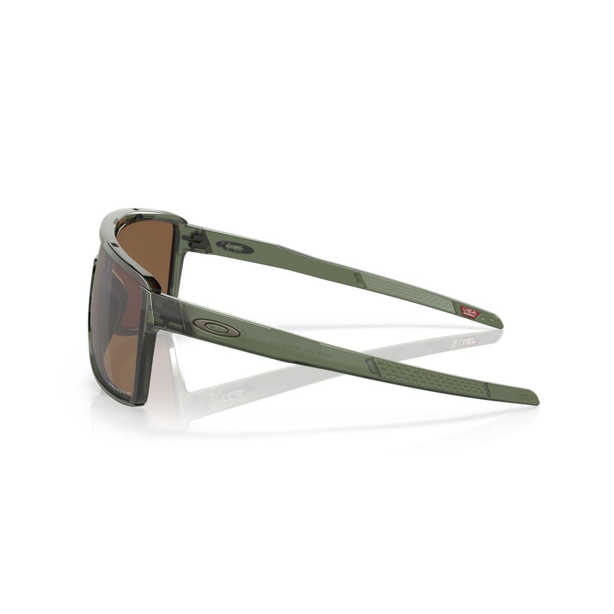 Oakley Castel Olive Ink/Prizm Tungsten Polarized Sunglasses 0OO9147 914704 - Stylish UV Protection for Outdoor Sports & Driving