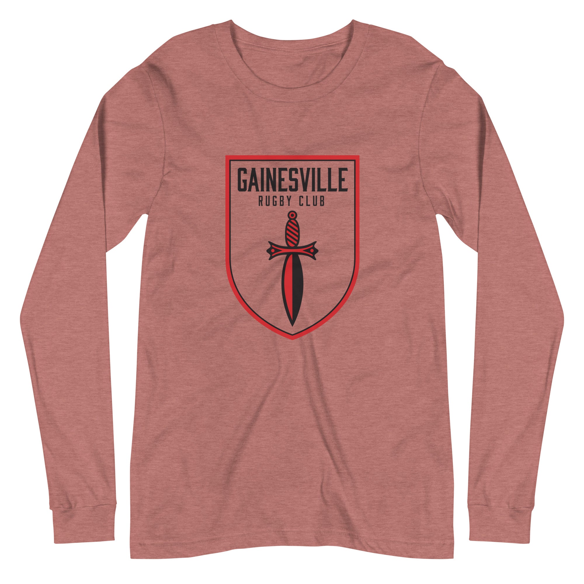 Gainesville Spartans RFC Long Sleeve Social T-Shirt - Comfortable & Stylish Rugby Apparel for Fans, Team Spirit & Casual Wear