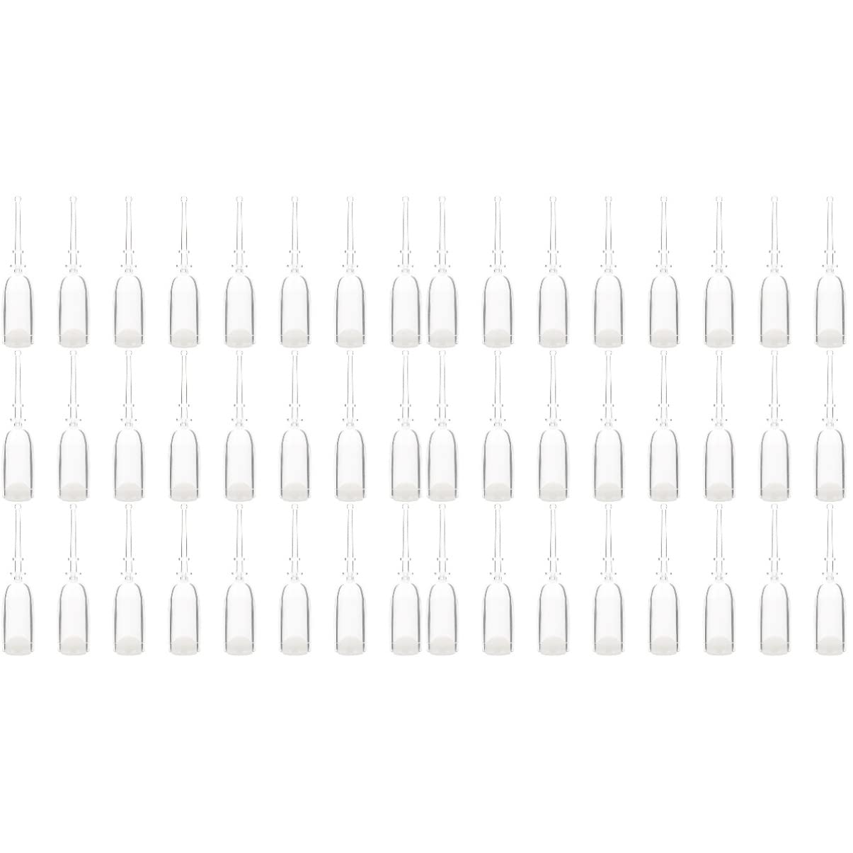FRCOLOR 100 Pcs Amber Glass Essential Oil Bottles with Dropper - 5ml Sample Vials for Aromatherapy, DIY Blends, Travel & Gift Packaging