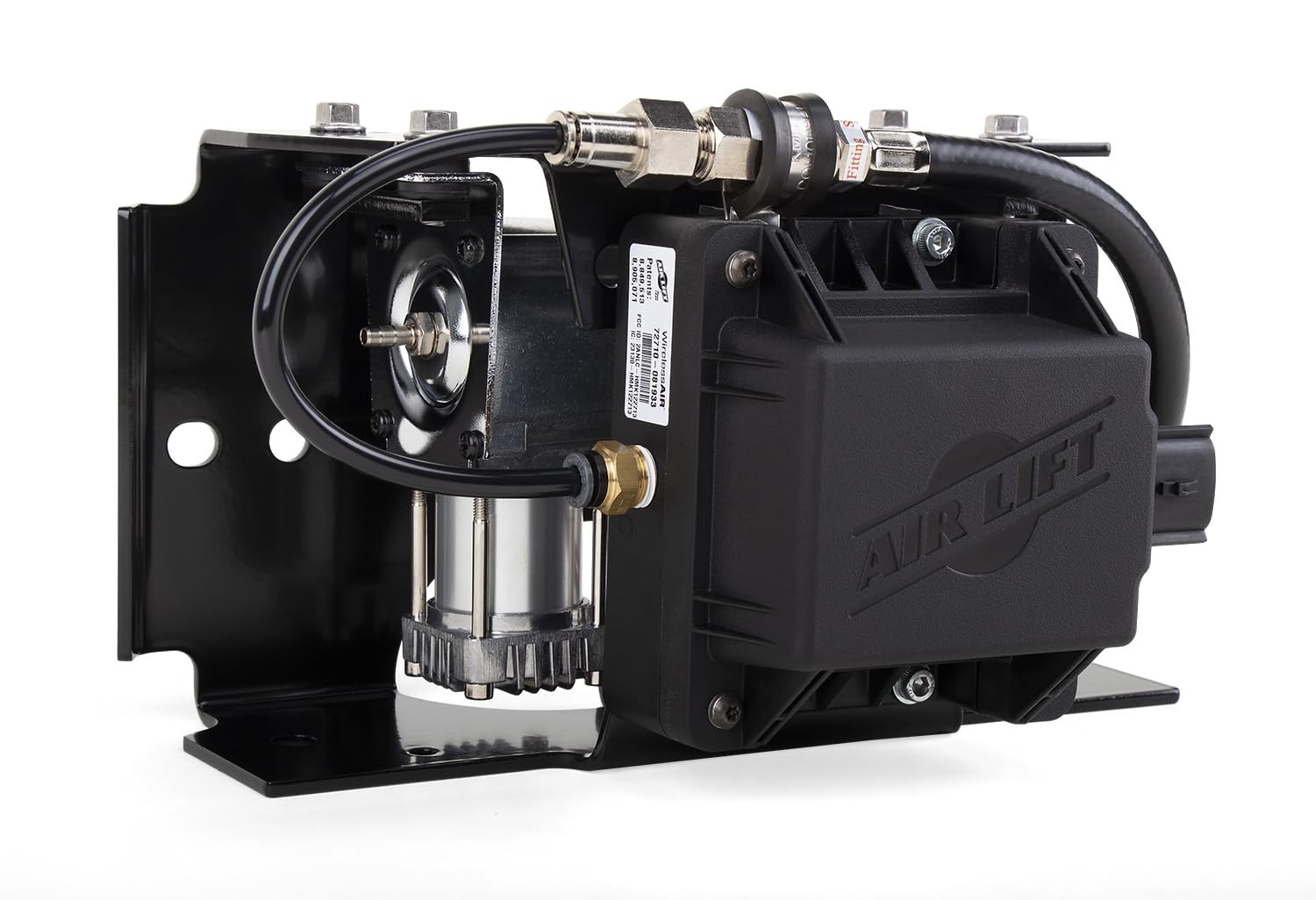 Air Lift WirelessAir + EZ Mount 2nd Generation On-Board Air Compressor Kit with Mobile App Control - 74000EZ for Truck, SUV & Off-Road Vehicle Air Suspension System