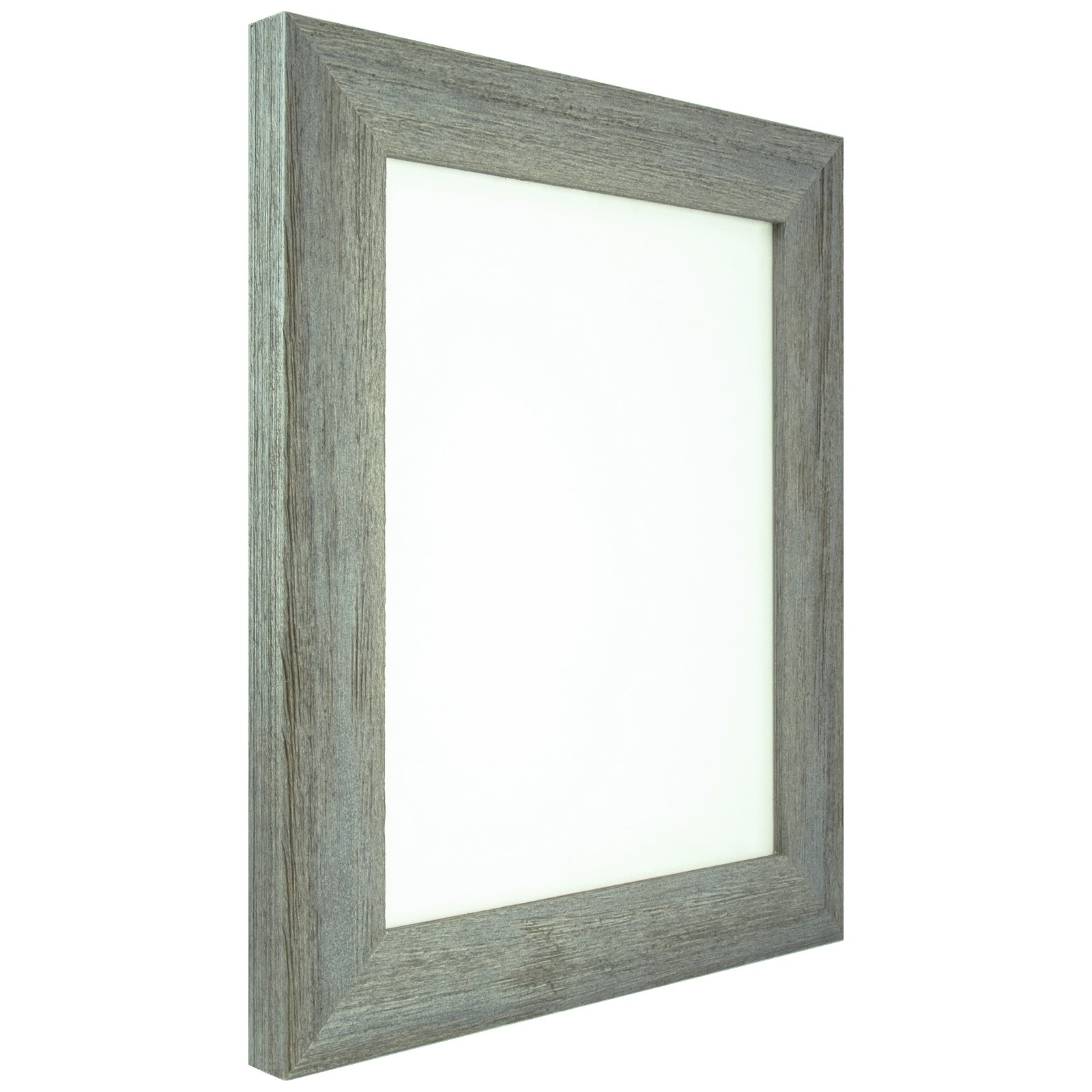 Craig Frames 7221063 16x20 Inch Picture Frame Set of 4 - Faux Barnwood Gray Finish - Perfect for Wall Gallery, Family Photos & Home Decor