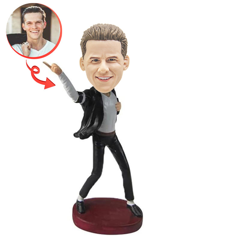 Custom Bobblehead - Personalized Handmade Figurine - Unique Gift for Birthday, Wedding & Anniversary - Perfect for Office Desk, Home Decor & Party Favors