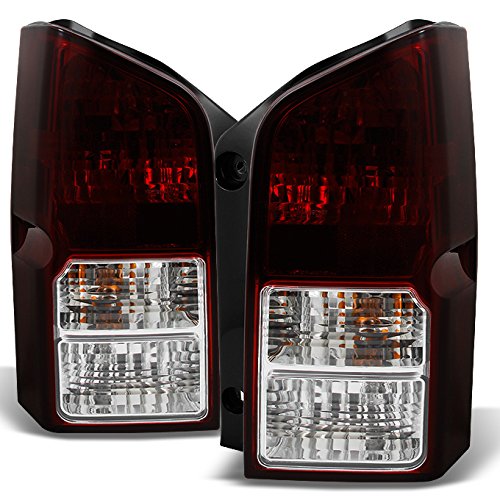 AKKON Dark Red Tail Lights Brake Lamp Replacement Pair for Pathfinder SUV - Left Driver & Right Passenger Side - Perfect for Night Driving & Enhanced Safety