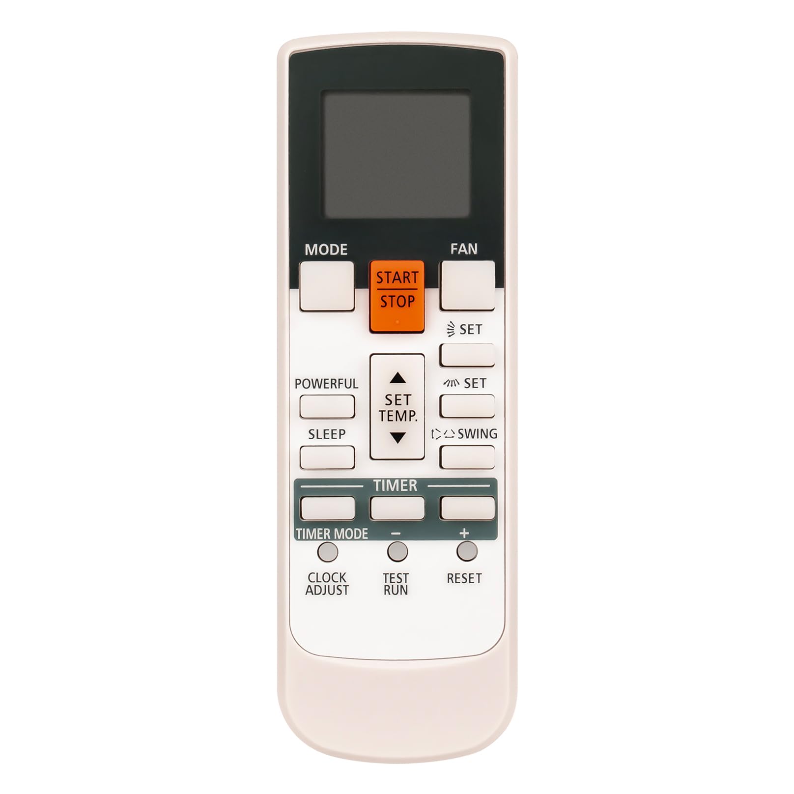 AR-RAJ1E Replacement Remote Control for Fujitsu AC Air Conditioner - Compatible with ARRAJ1E & AR-RAH2E Models | Perfect for Home, Office & Commercial Use
