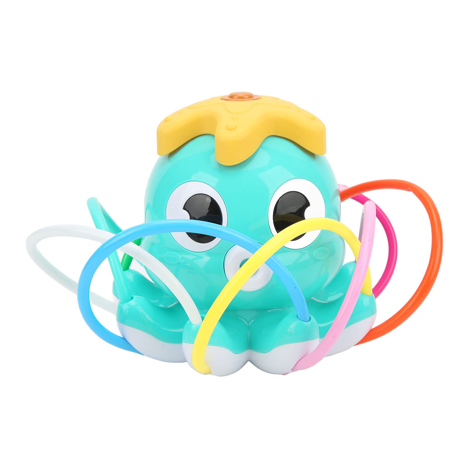 VGEBY Rotating Octopus Water Spray Toy - Outdoor Garden Hose Attachment for Kids Ages 3+ | Fun Summer Water Play for Boys & Girls at Pool Parties, Backyard Splash Pads & Beach Days