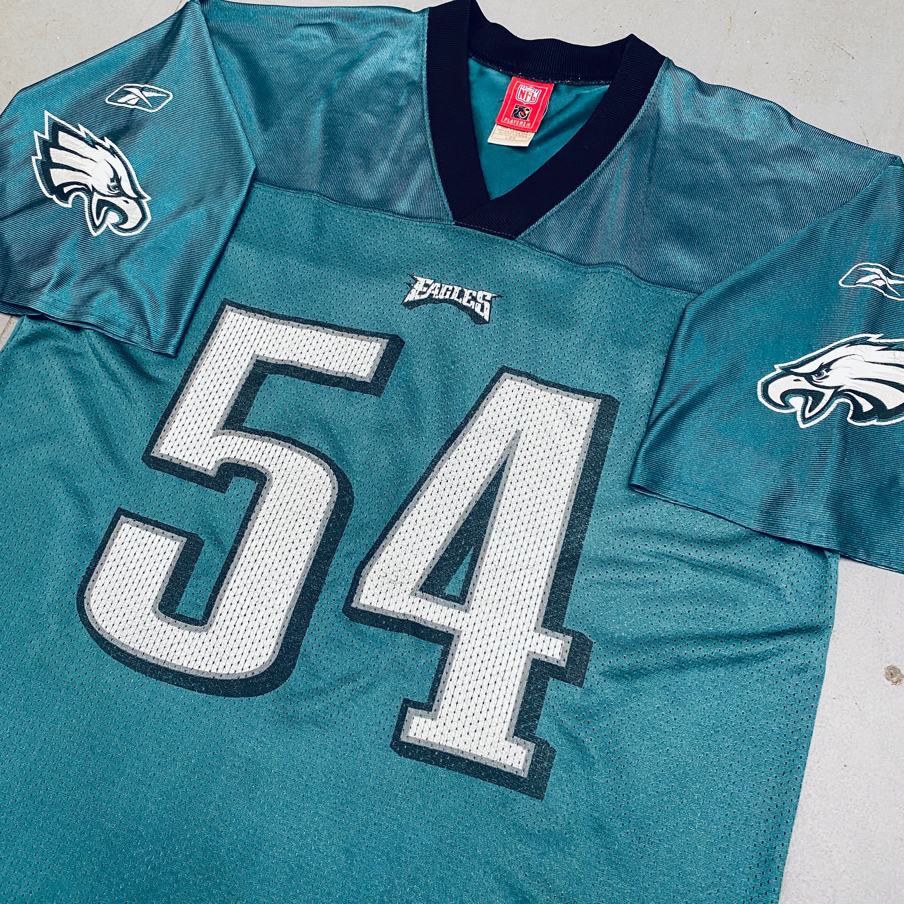 Philadelphia Eagles Jeremiah Trotter 2004-05 Replica Jersey (Large) - Authentic NFL Football Fan Gear for Game Day & Tailgating