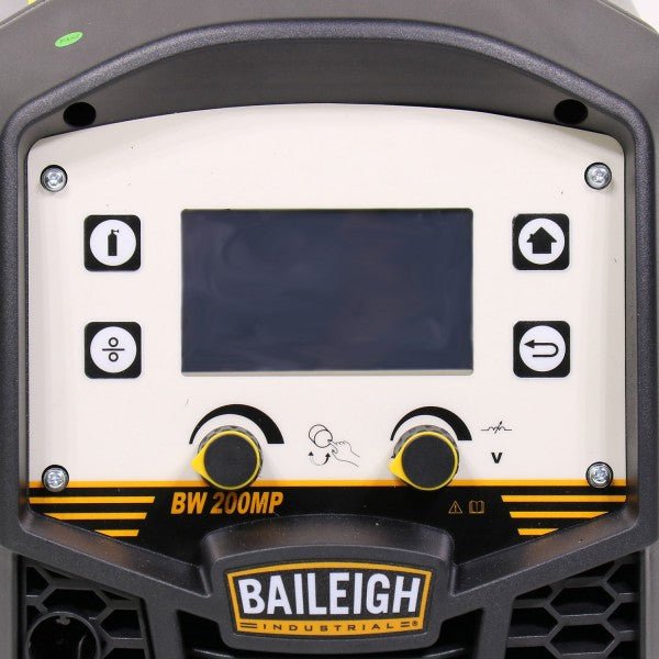 BW 200MP 200A Multi-Process Welder - MIG, TIG, Stick Welding Machine for Home, Garage & Professional Metal Fabrication Projects