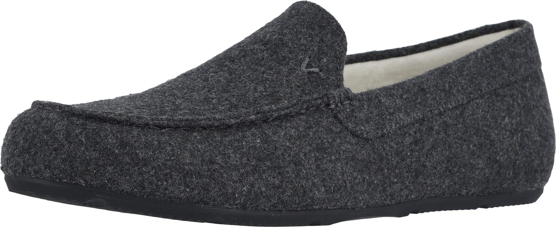 Vionic Men's Borough Tompkin Slippers - Orthotic Arch Support Moccasin House Shoes for Indoor Comfort & Plantar Fasciitis Relief - Perfect for Relaxing at Home or After Work