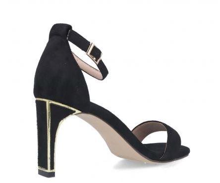 Menbur Black Suede Barely There Sandals for Women - Comfortable & Stylish Summer Casual Shoes for Beach, Travel & Everyday Wear