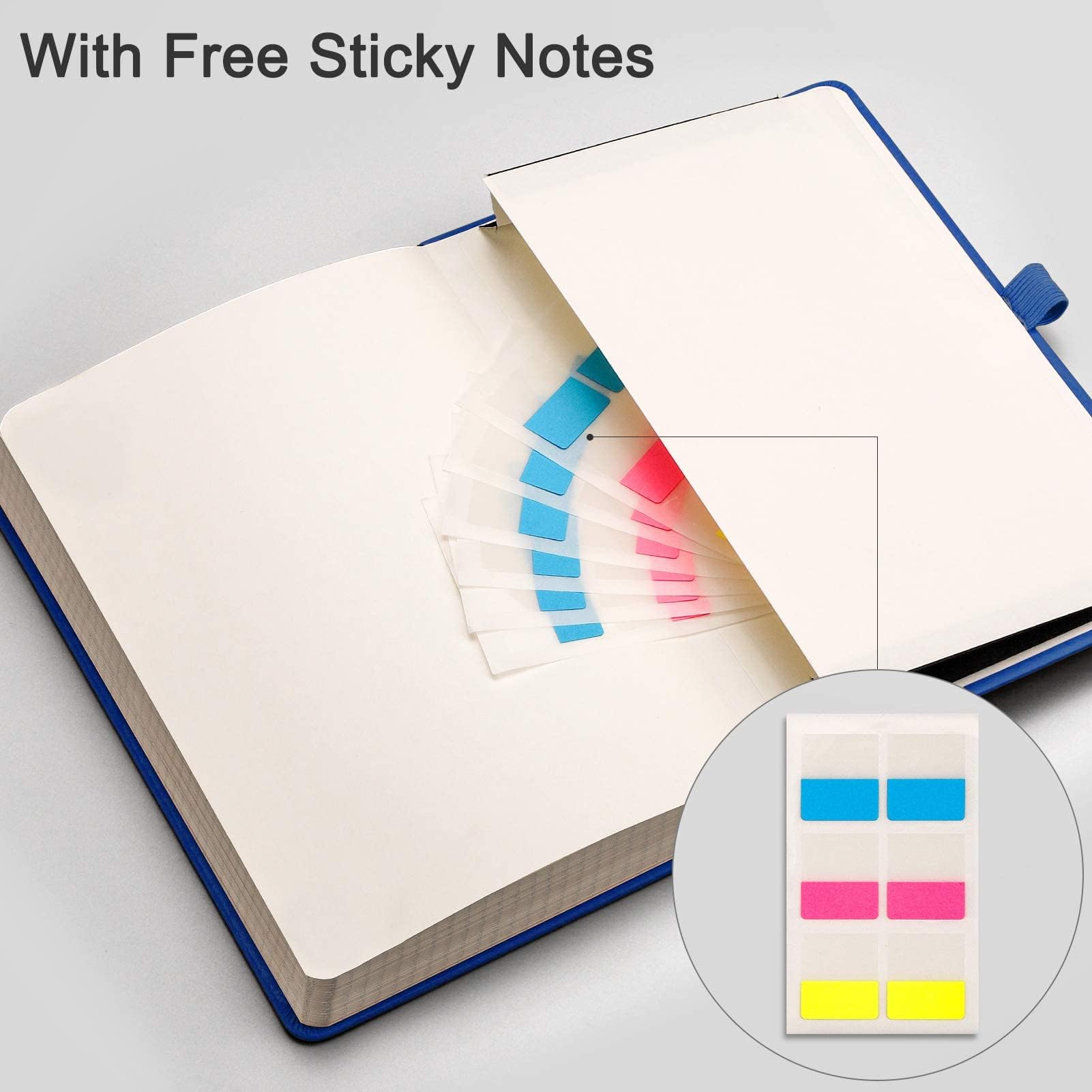 EMSHOI A5 Graph Paper Notebook - 256 Pages, 5.75