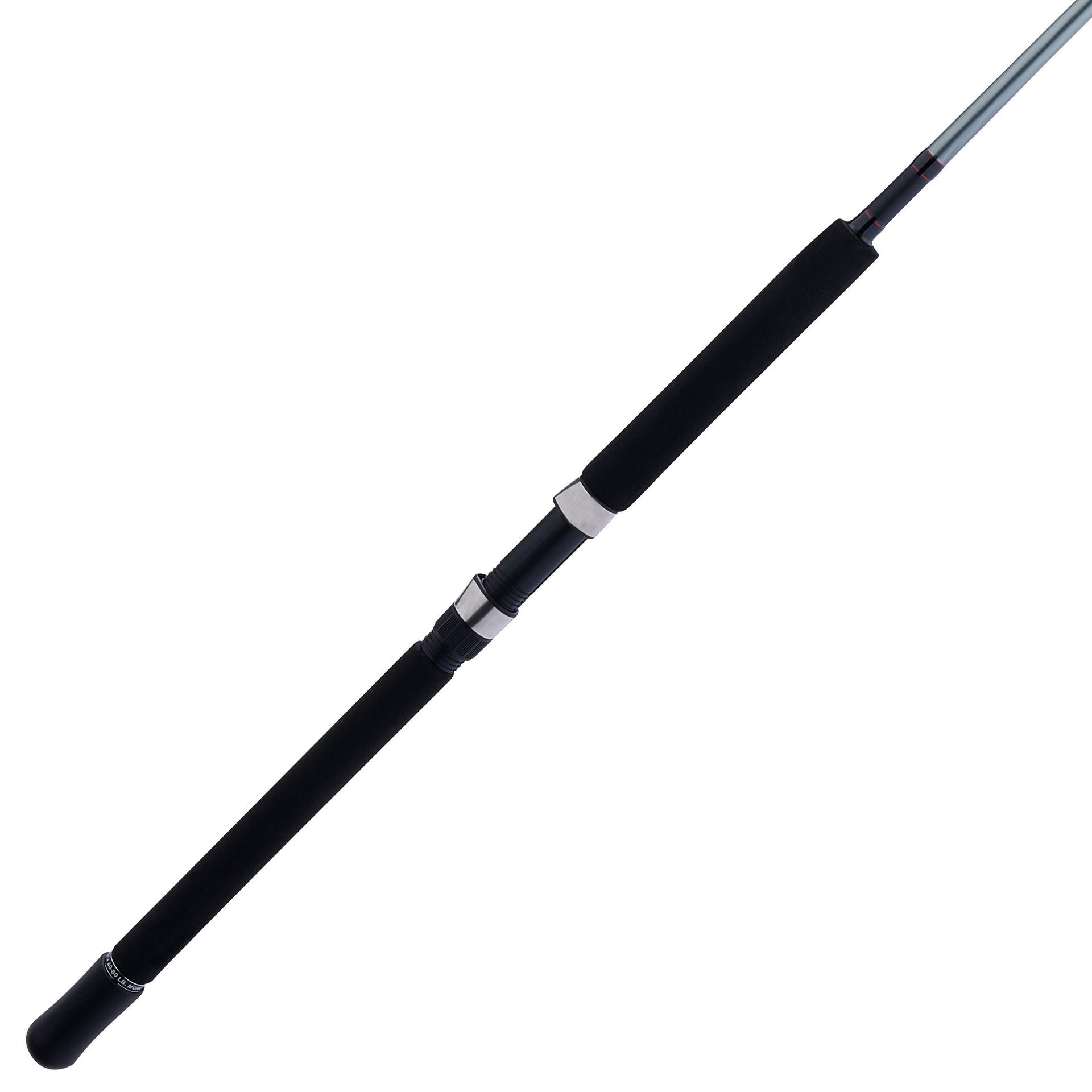 Prevail III Conventional Boat Fishing Rod - Saltwater & Freshwater Trolling Rod for Offshore & Inshore Fishing - Heavy Duty Boat Fishing Rod for Tuna, Marlin, and Big Game Fish